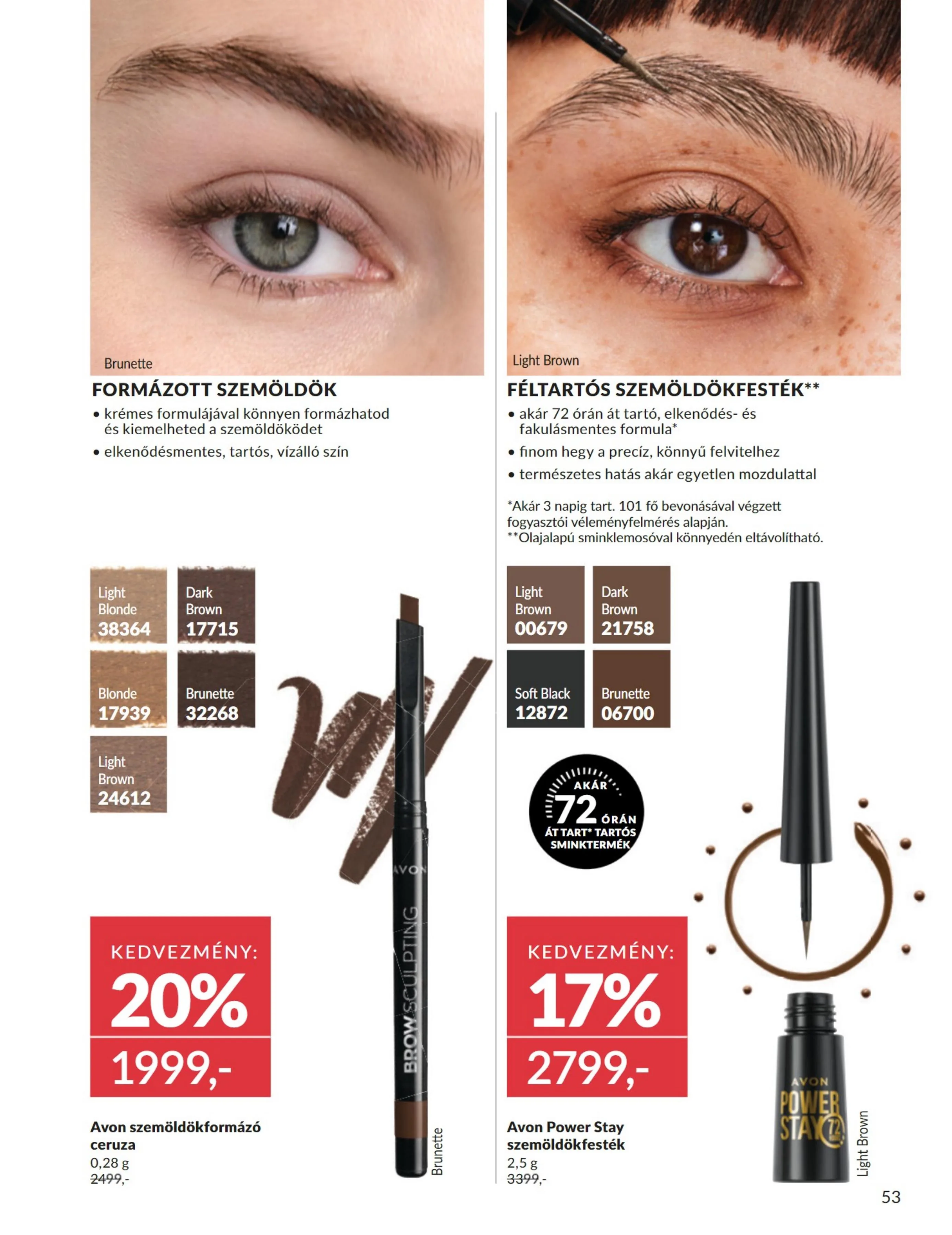 Avon akciós újság 07.01–07.31 – 53. oldal