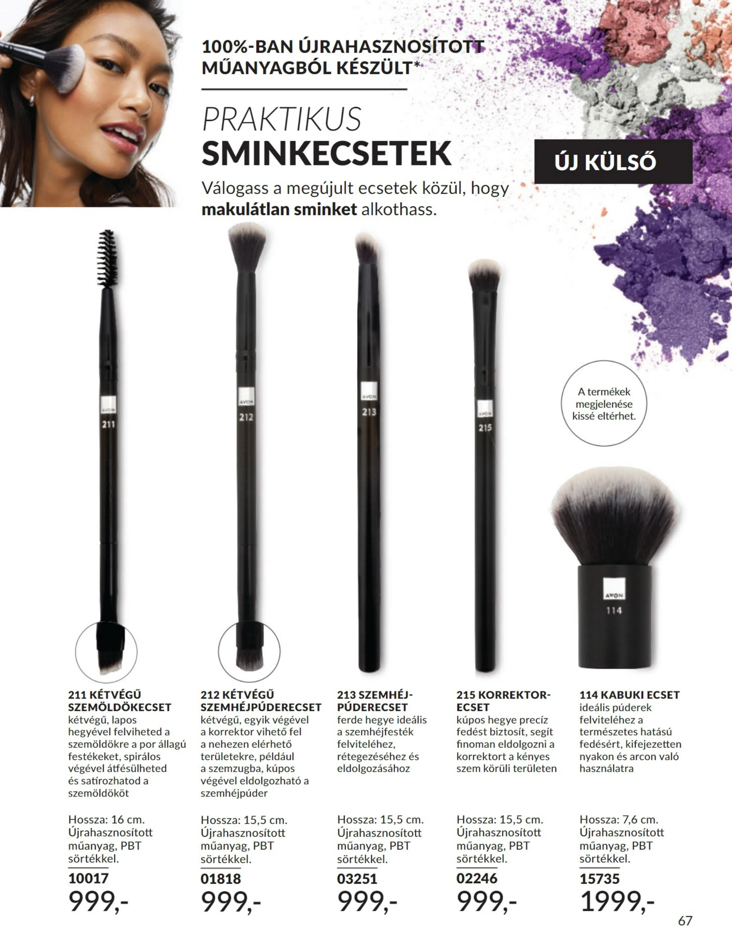 Avon akciós újság 07.01–07.31 – 67. oldal
