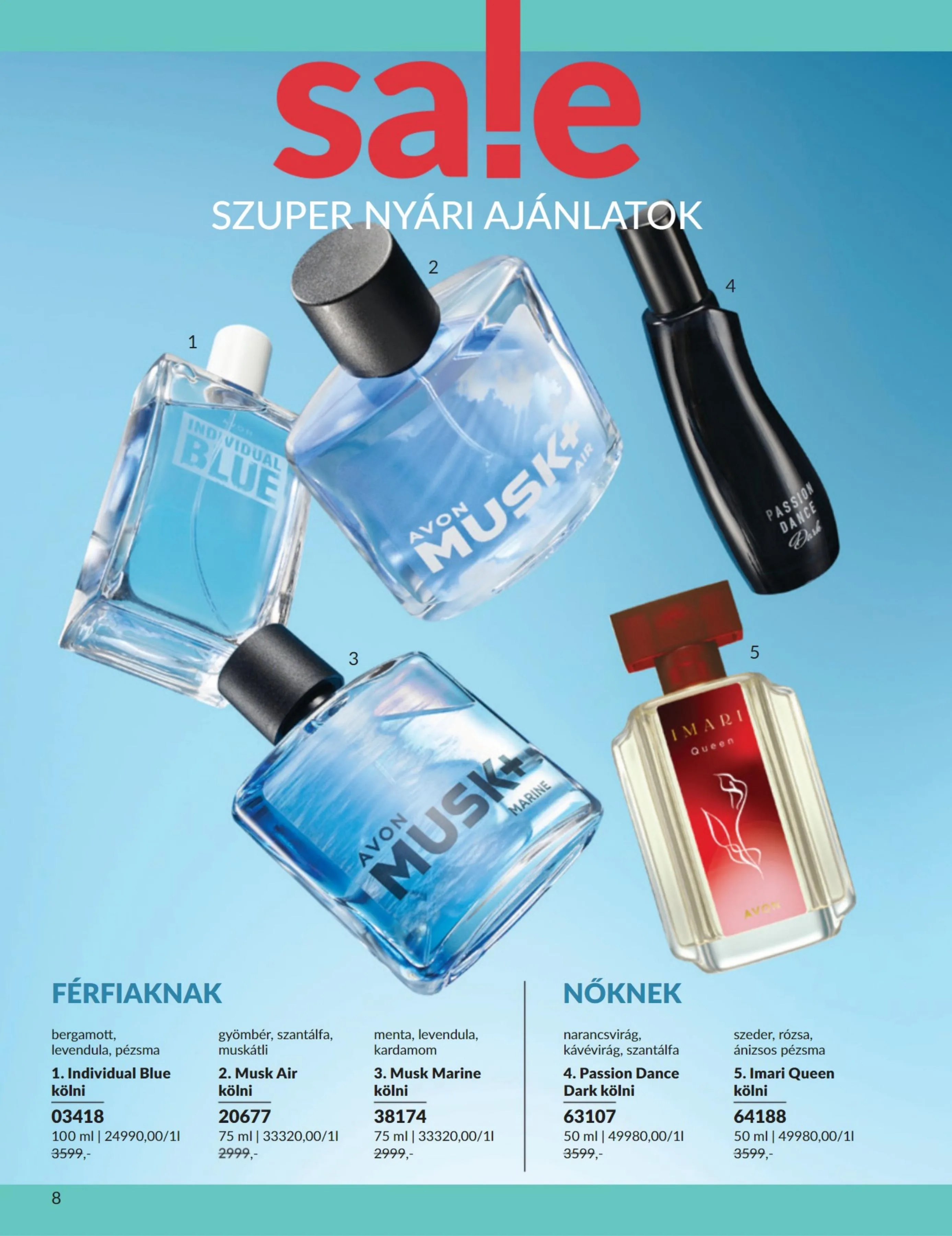 Avon akciós újság 07.01–07.31 – 8. oldal