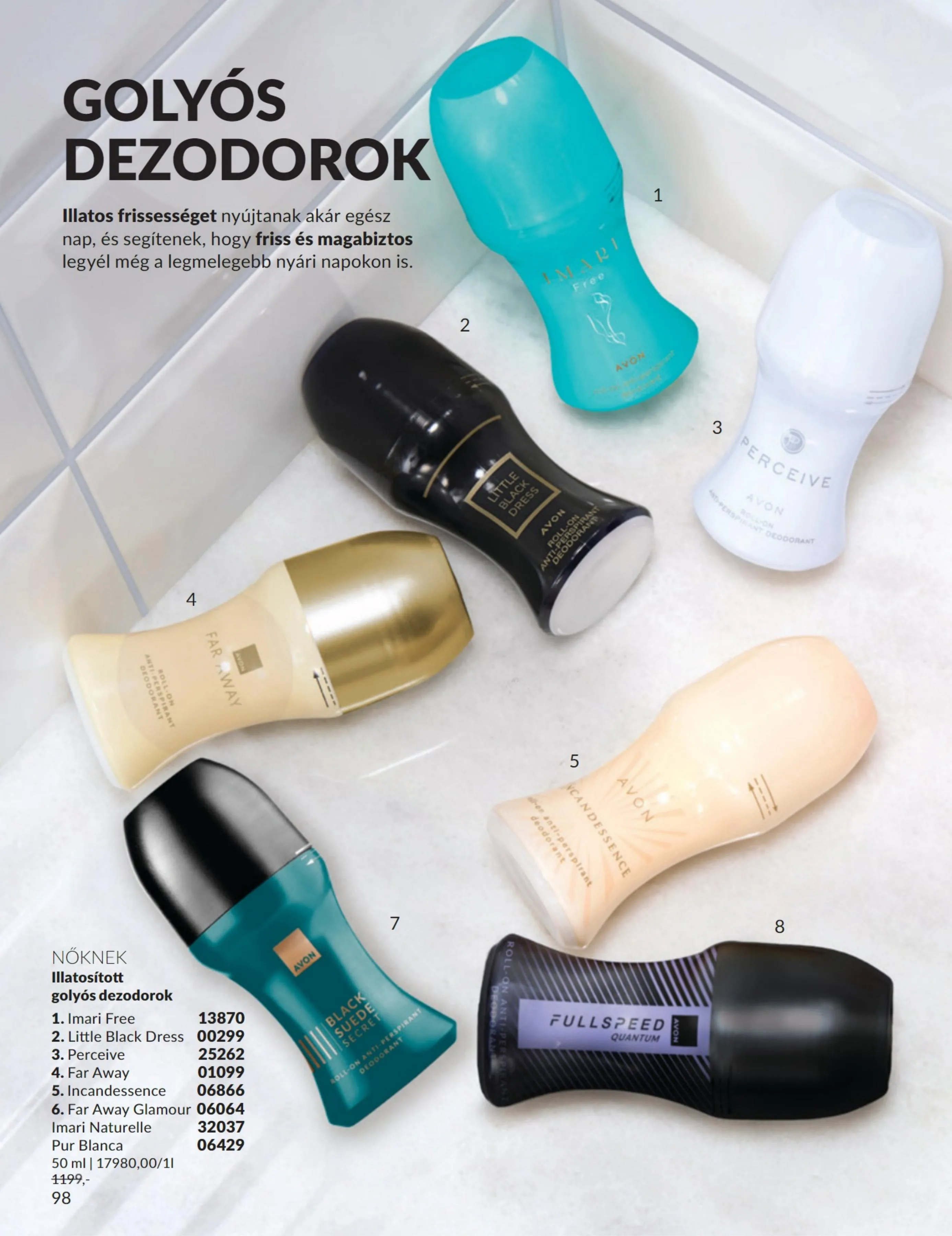 Avon akciós újság 07.01–07.31 – 98. oldal