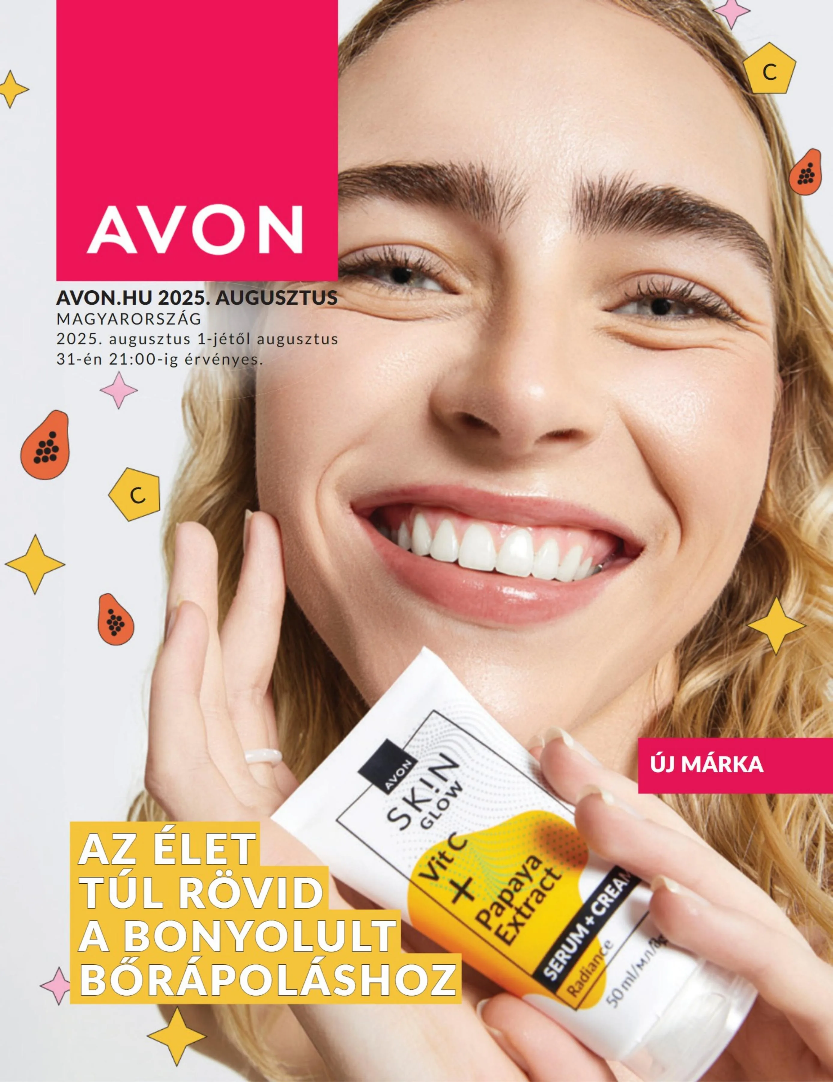 Avon akciós újság 08.01–08.31