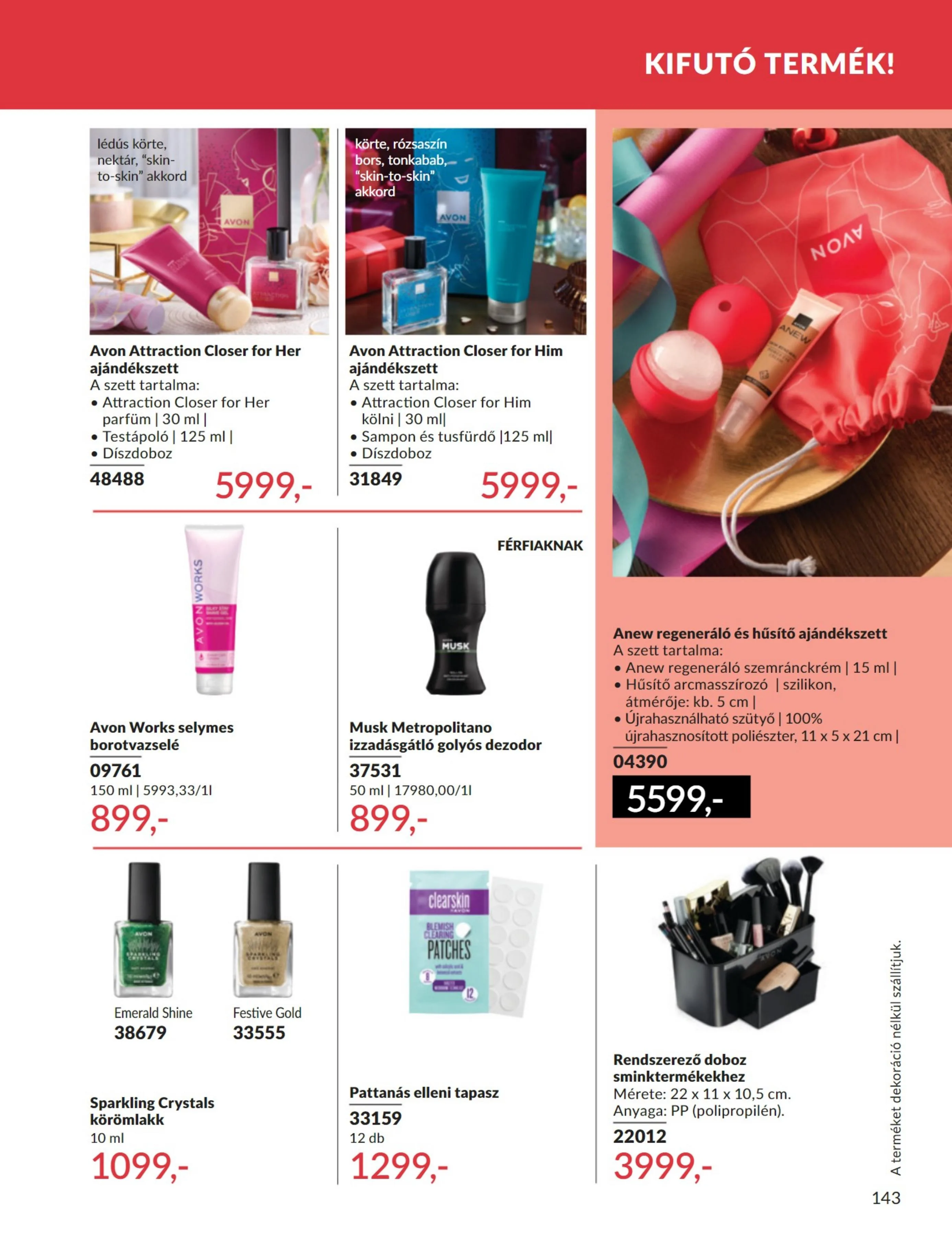 Avon akciós újság 08.01–08.31 – 142. oldal