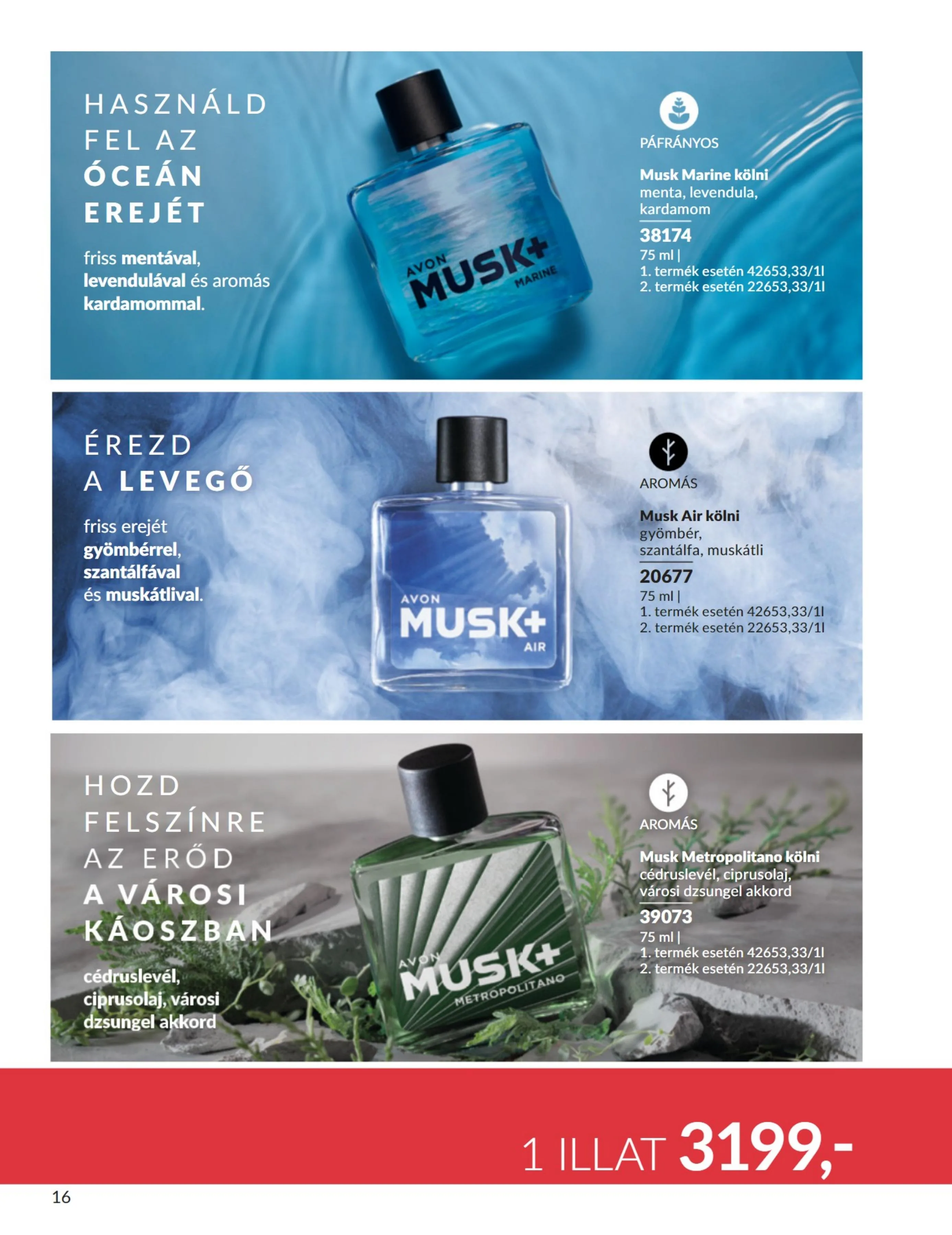 Avon akciós újság 08.01–08.31 – 16. oldal