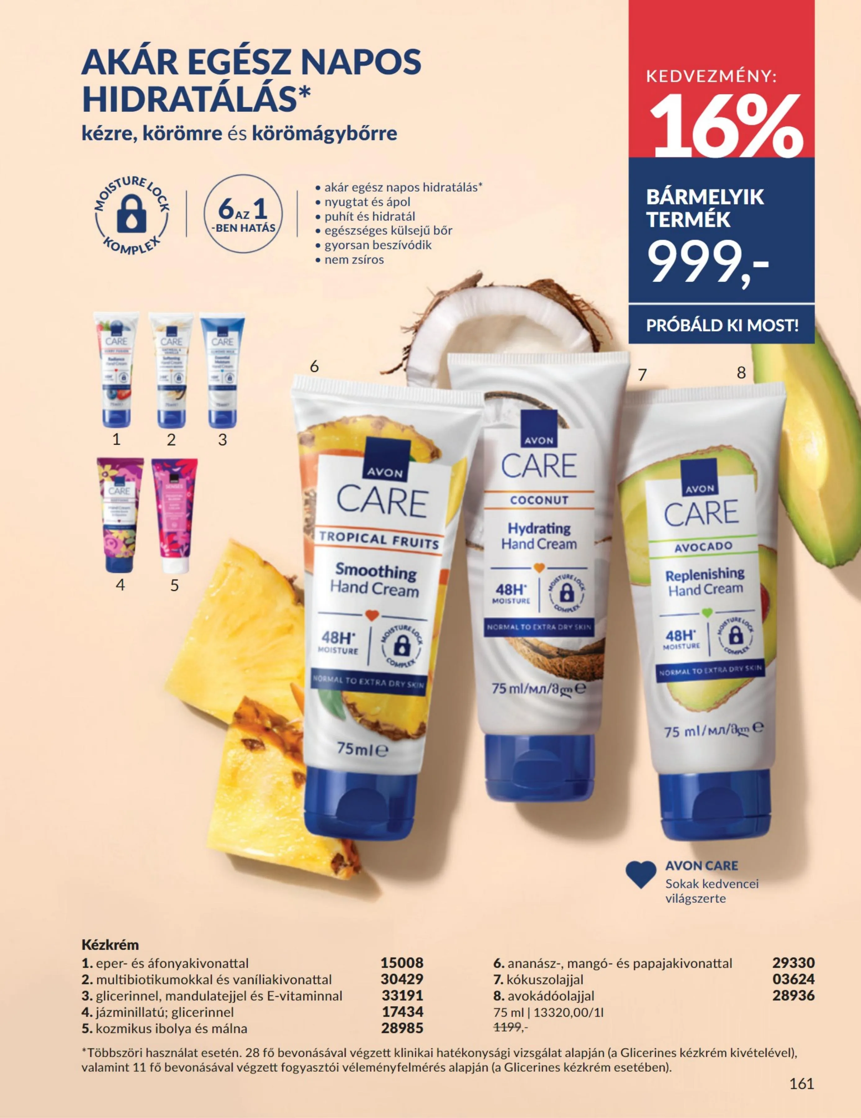 Avon akciós újság 08.01–08.31 – 160. oldal