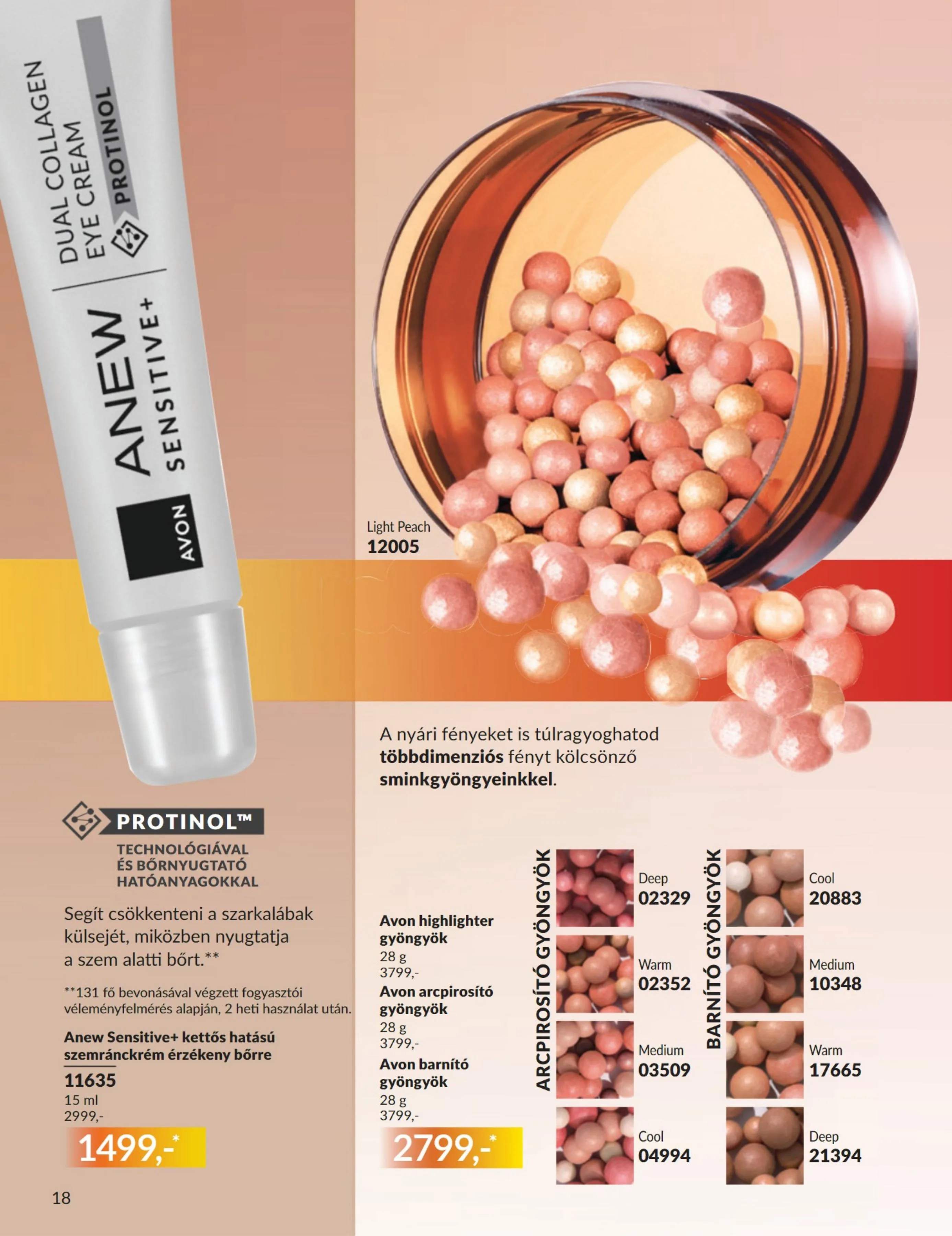 Avon akciós újság 08.01–08.31 – 18. oldal