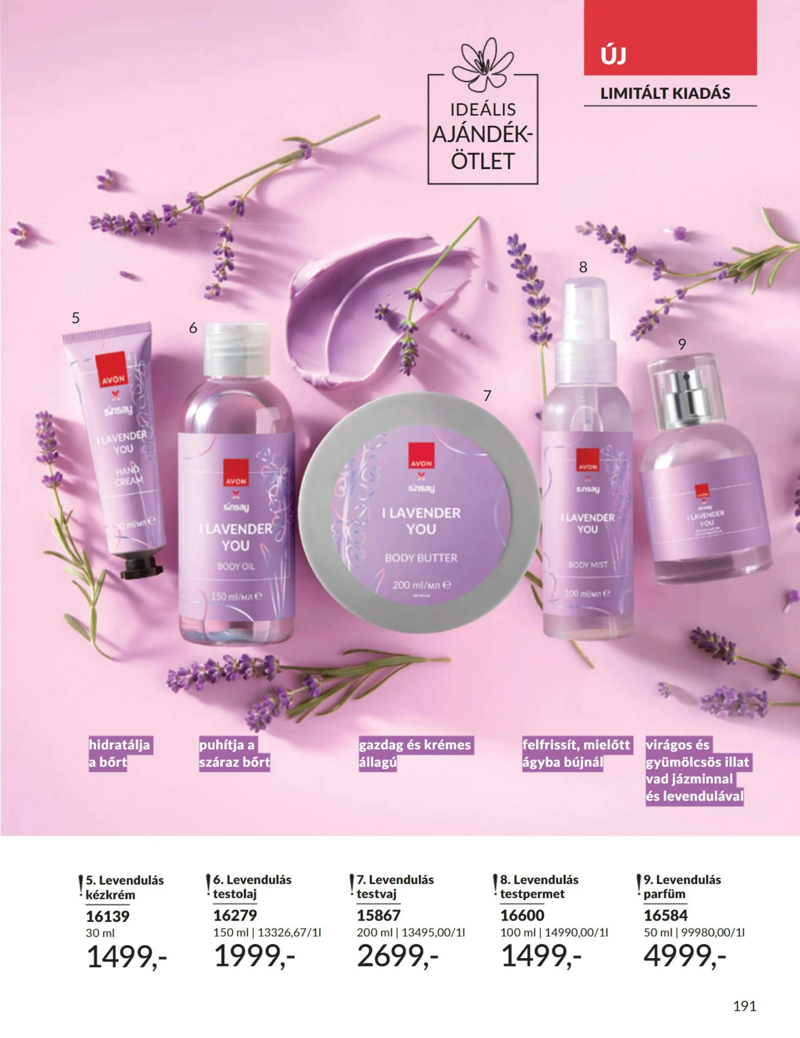 Avon akciós újság 08.01–08.31 – 190. oldal