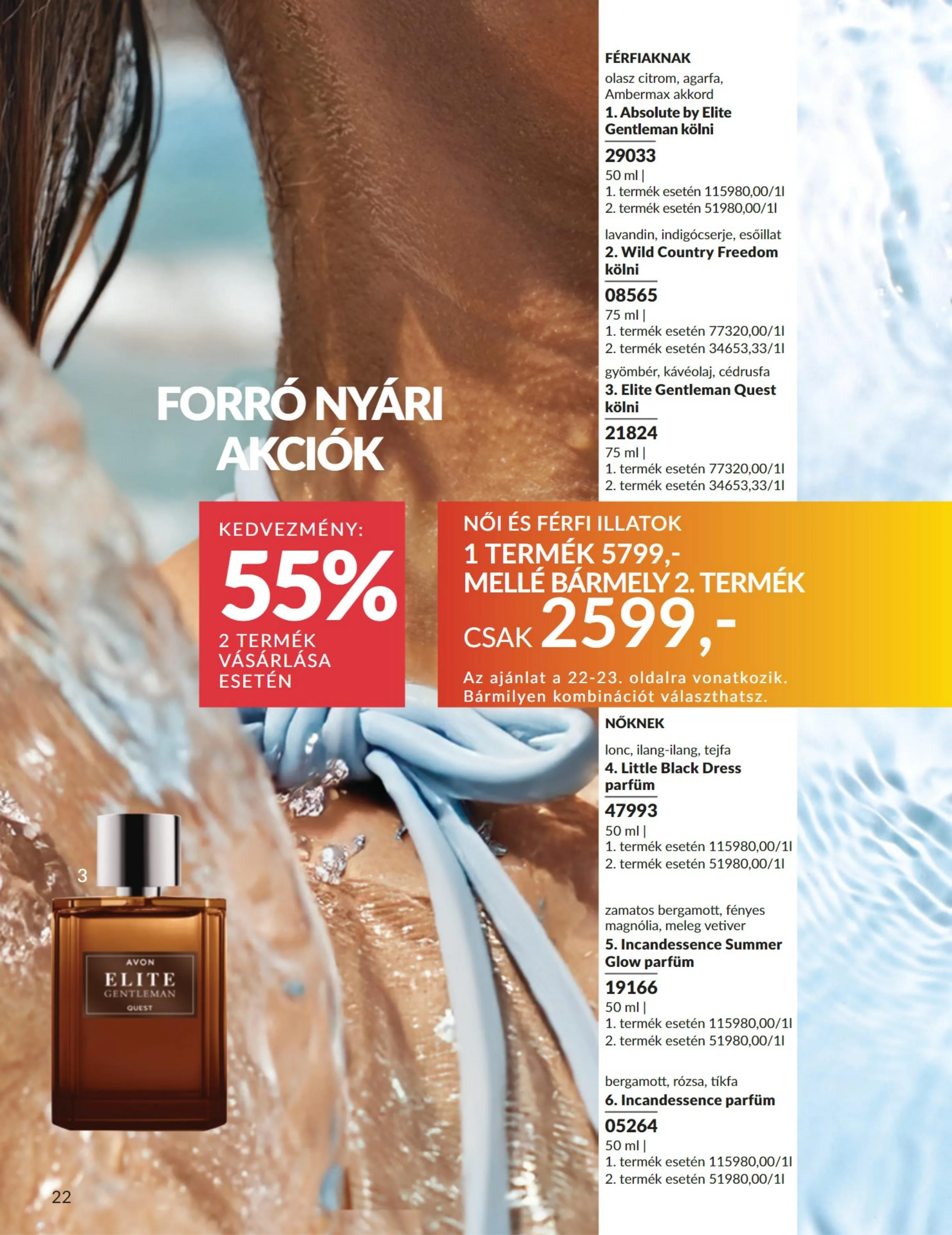 Avon akciós újság 08.01–08.31 – 22. oldal