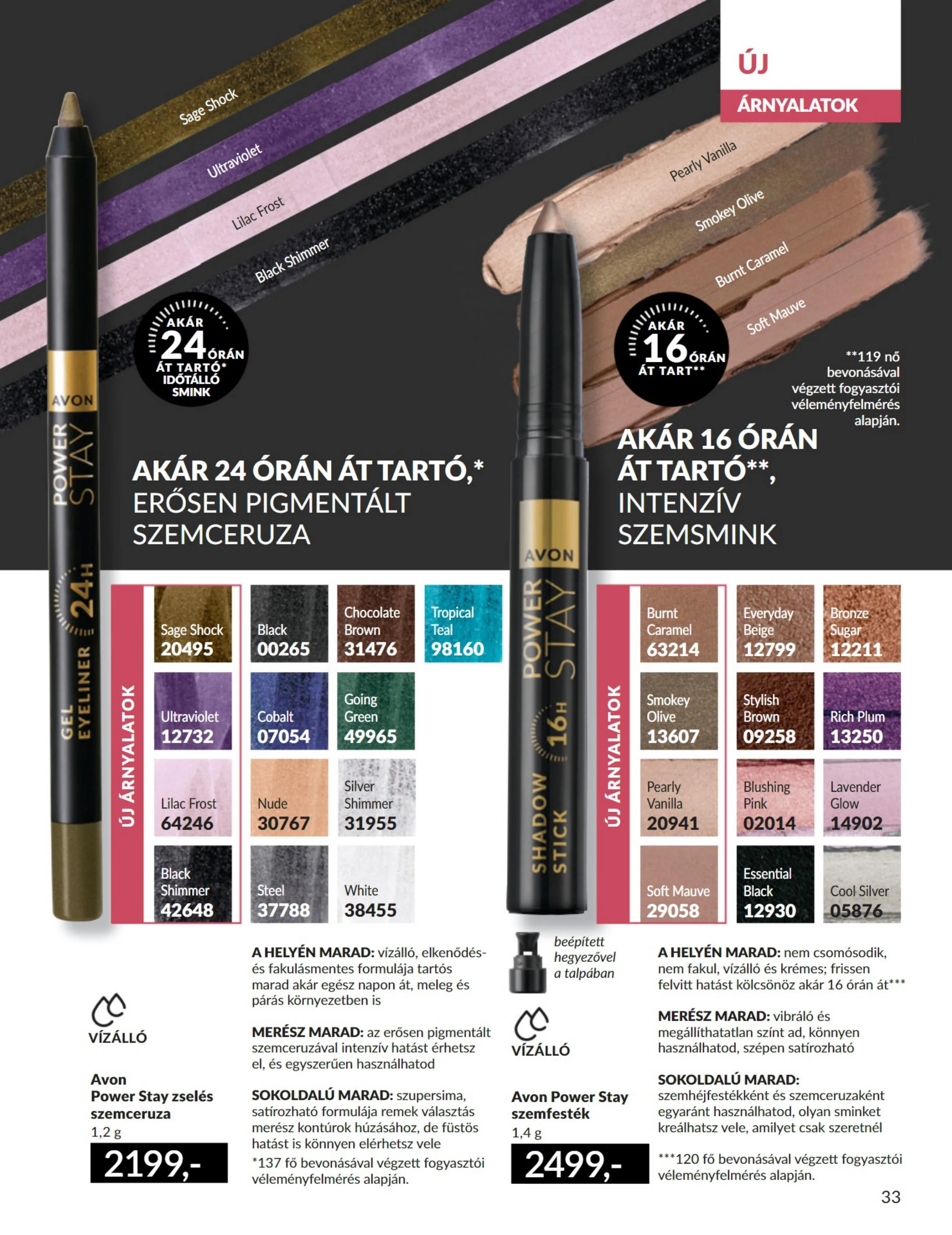 Avon akciós újság 08.01–08.31 – 33. oldal