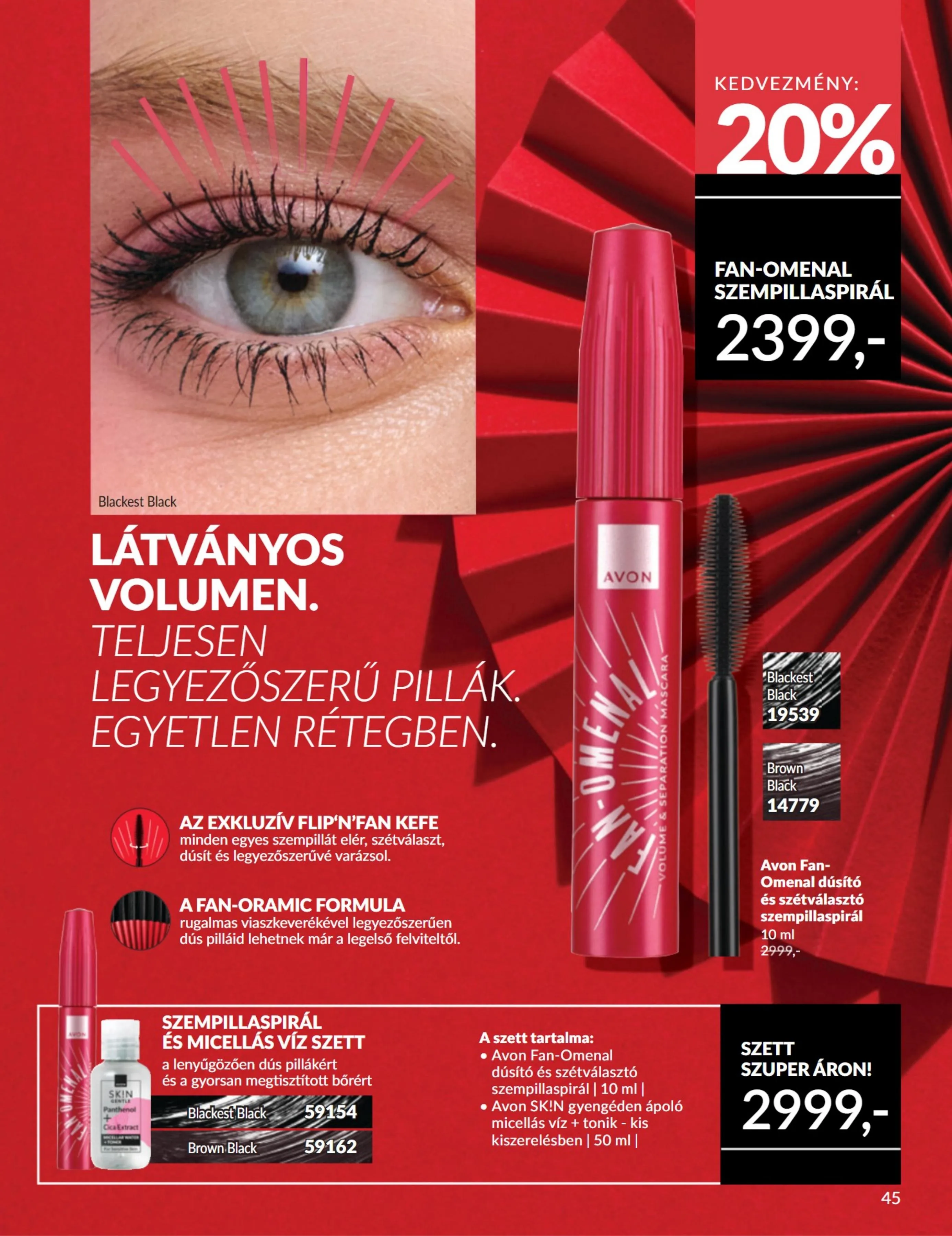 Avon akciós újság 08.01–08.31 – 45. oldal