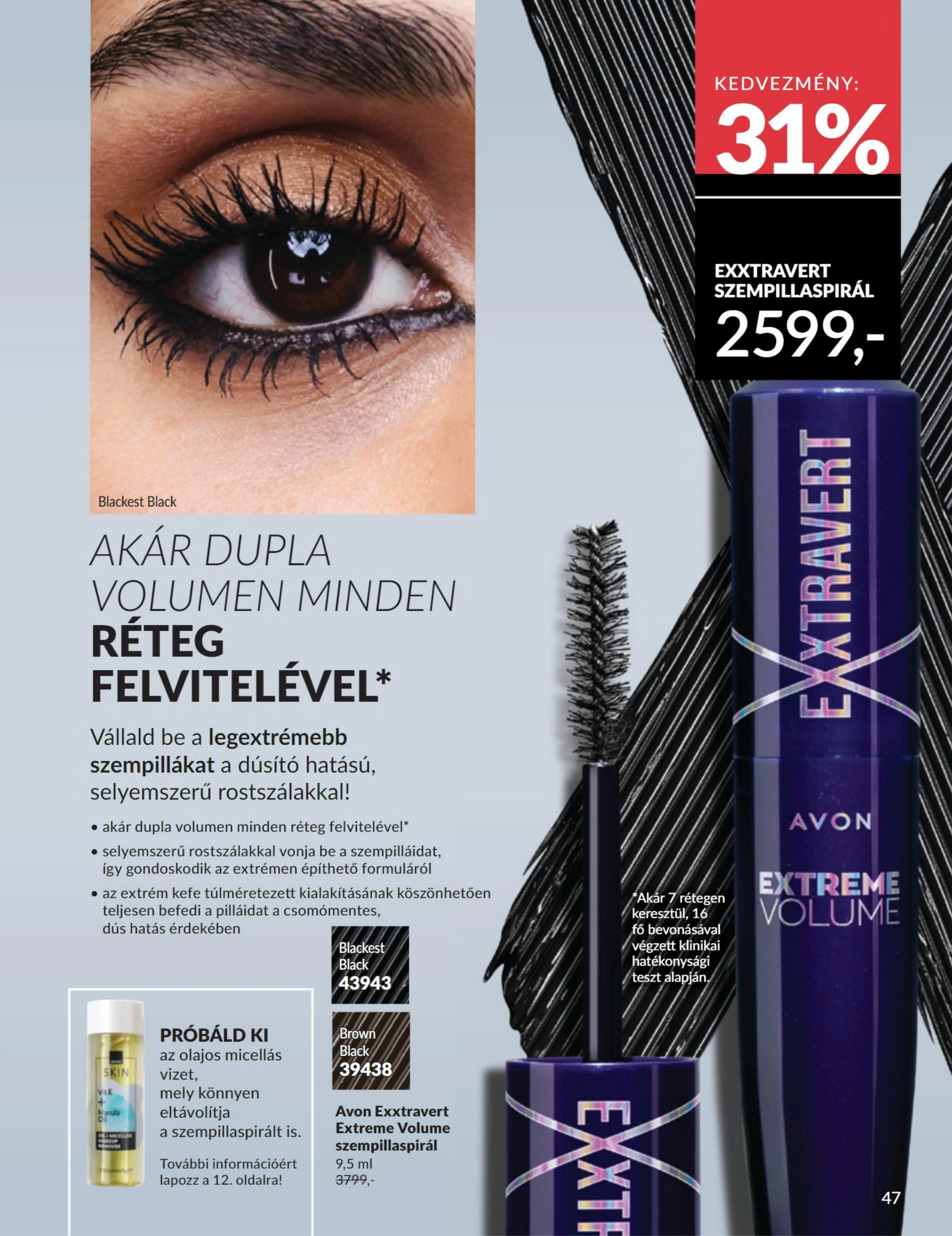 Avon akciós újság 08.01–08.31 – 47. oldal