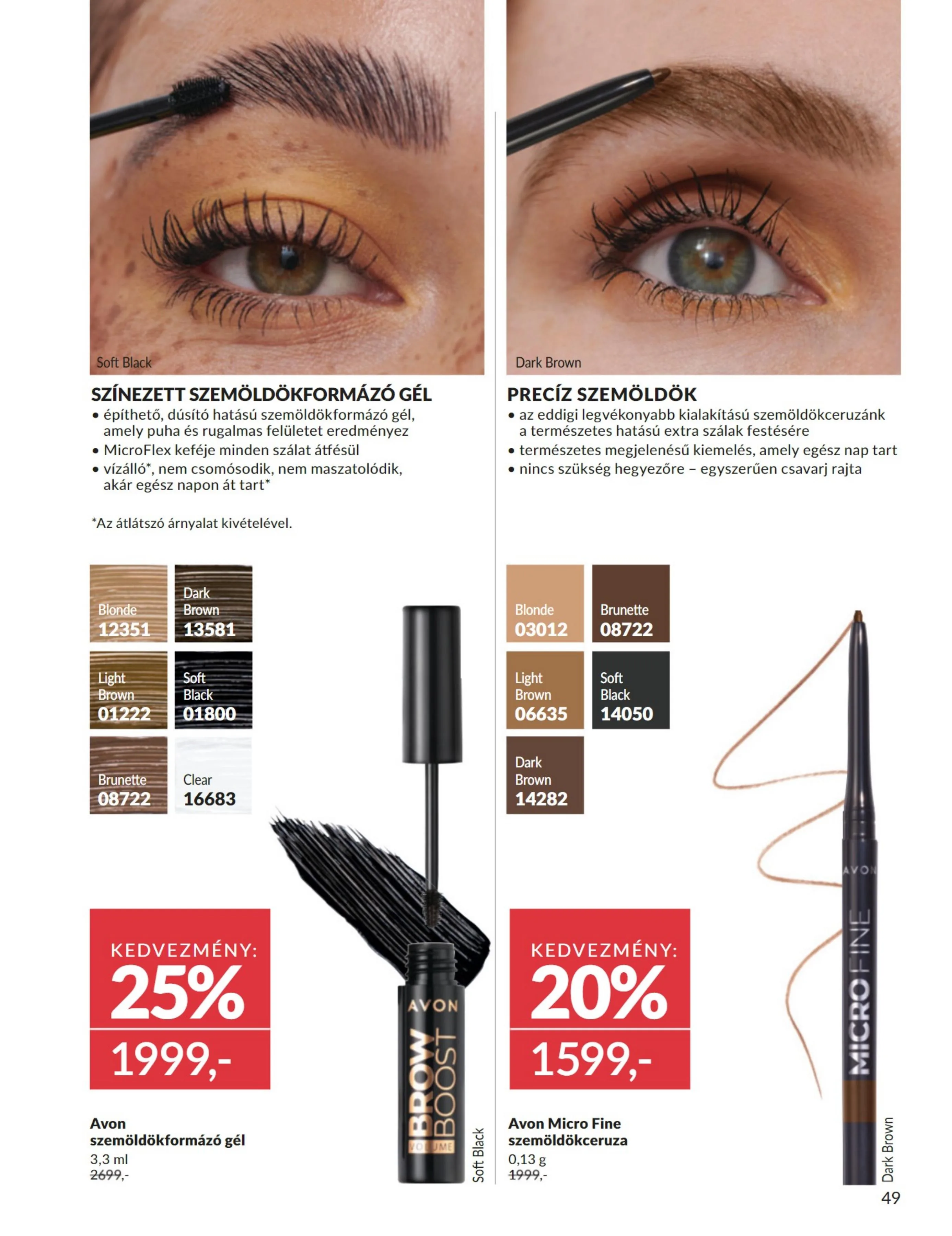 Avon akciós újság 08.01–08.31 – 49. oldal