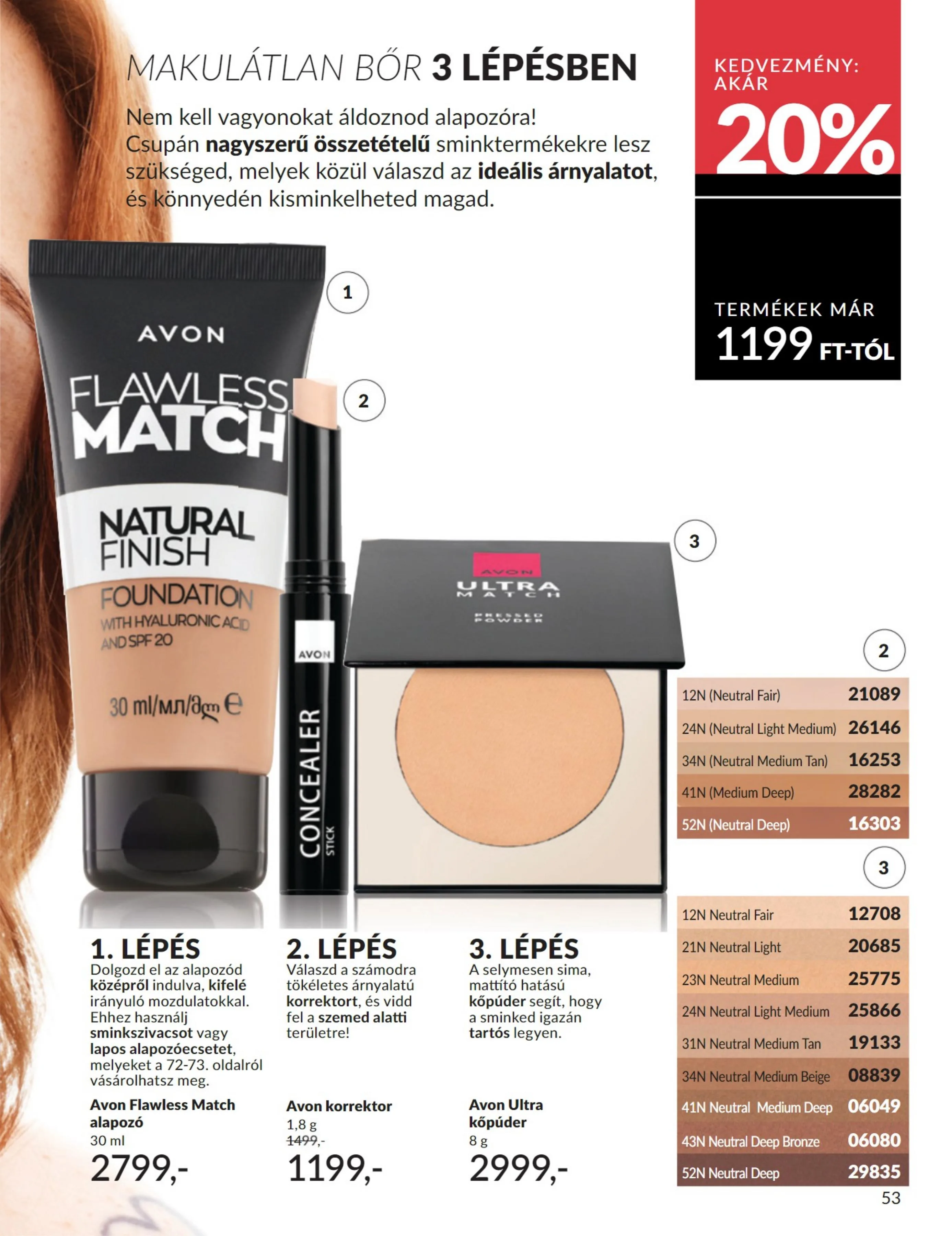 Avon akciós újság 08.01–08.31 – 53. oldal