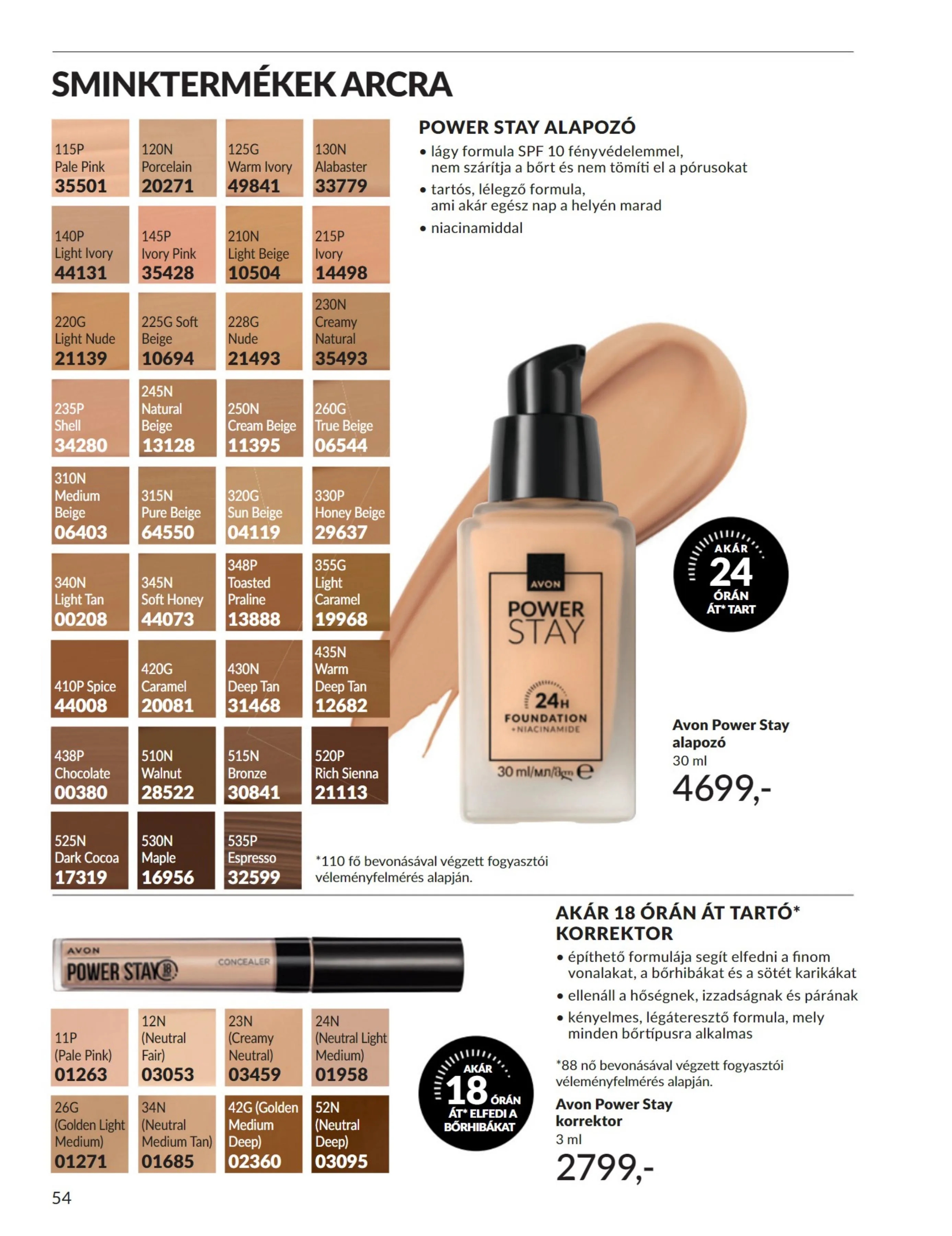 Avon akciós újság 08.01–08.31 – 54. oldal