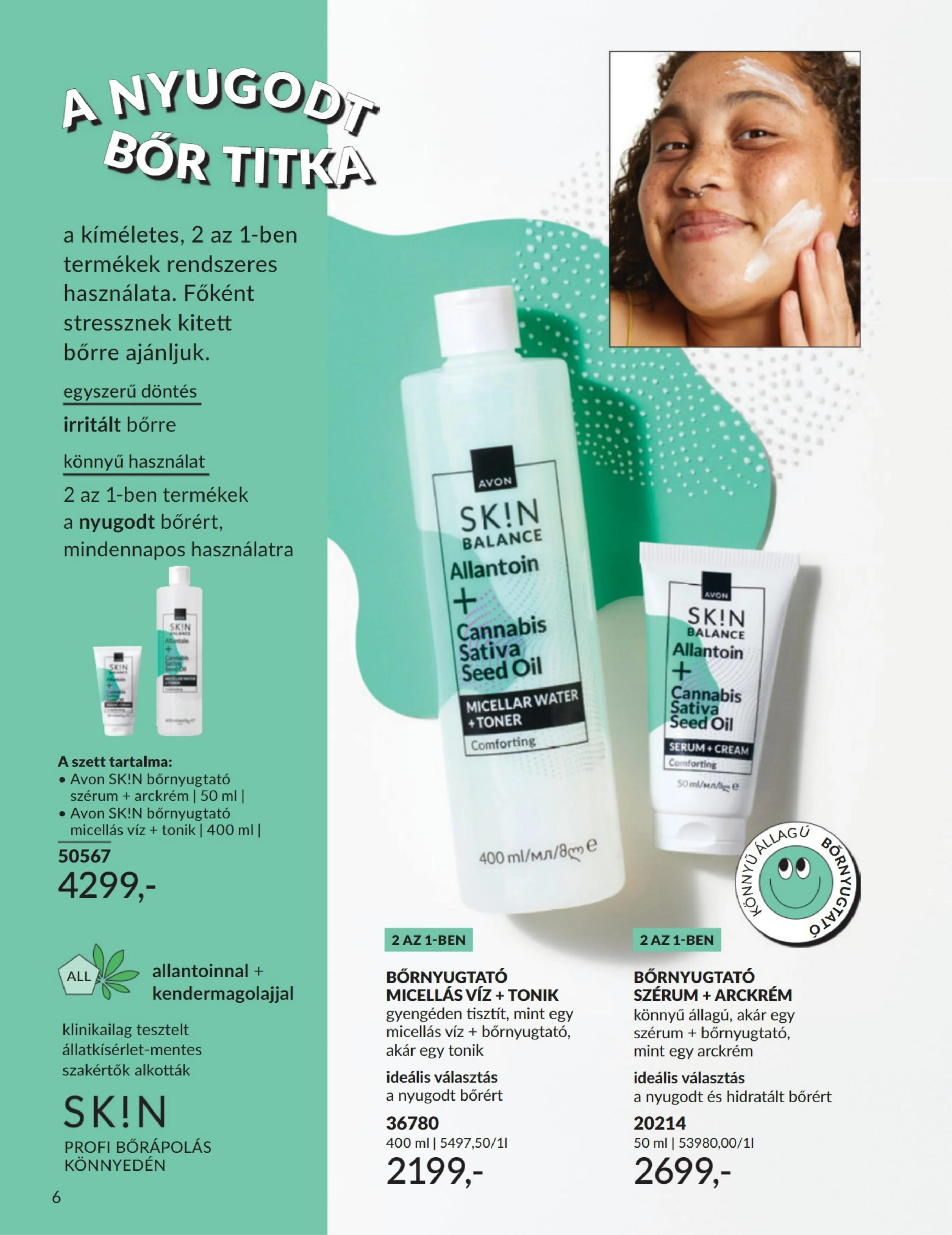 Avon akciós újság 08.01–08.31 – 6. oldal