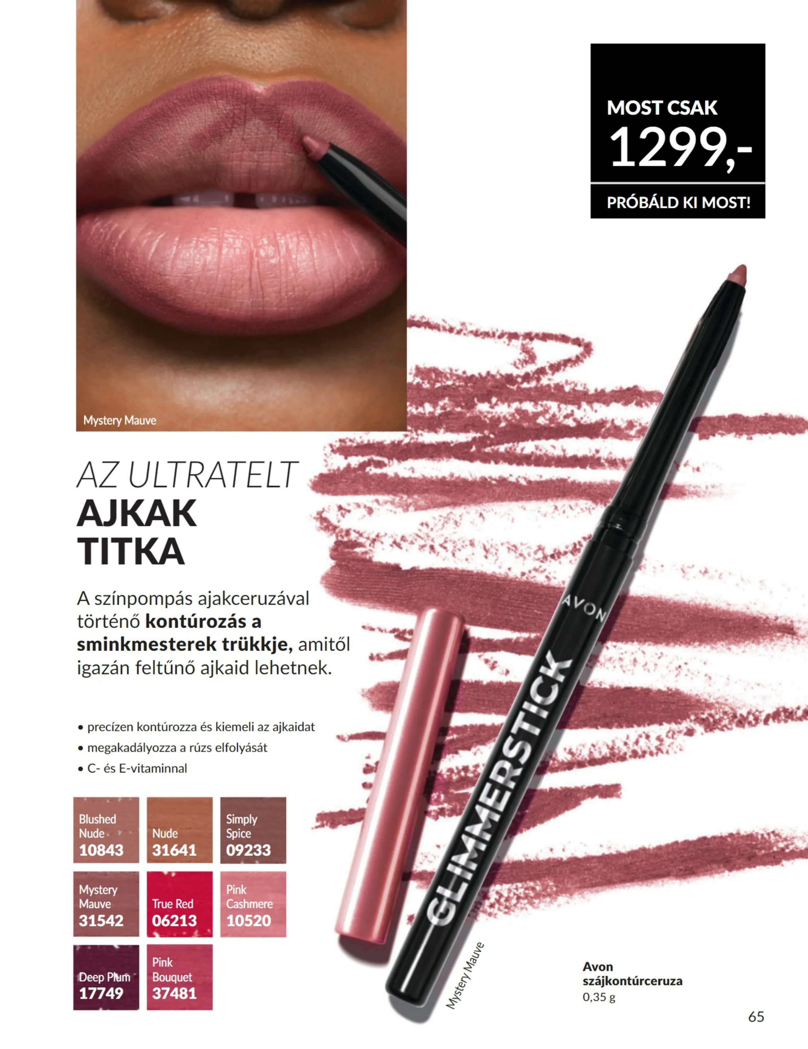Avon akciós újság 08.01–08.31 – 65. oldal