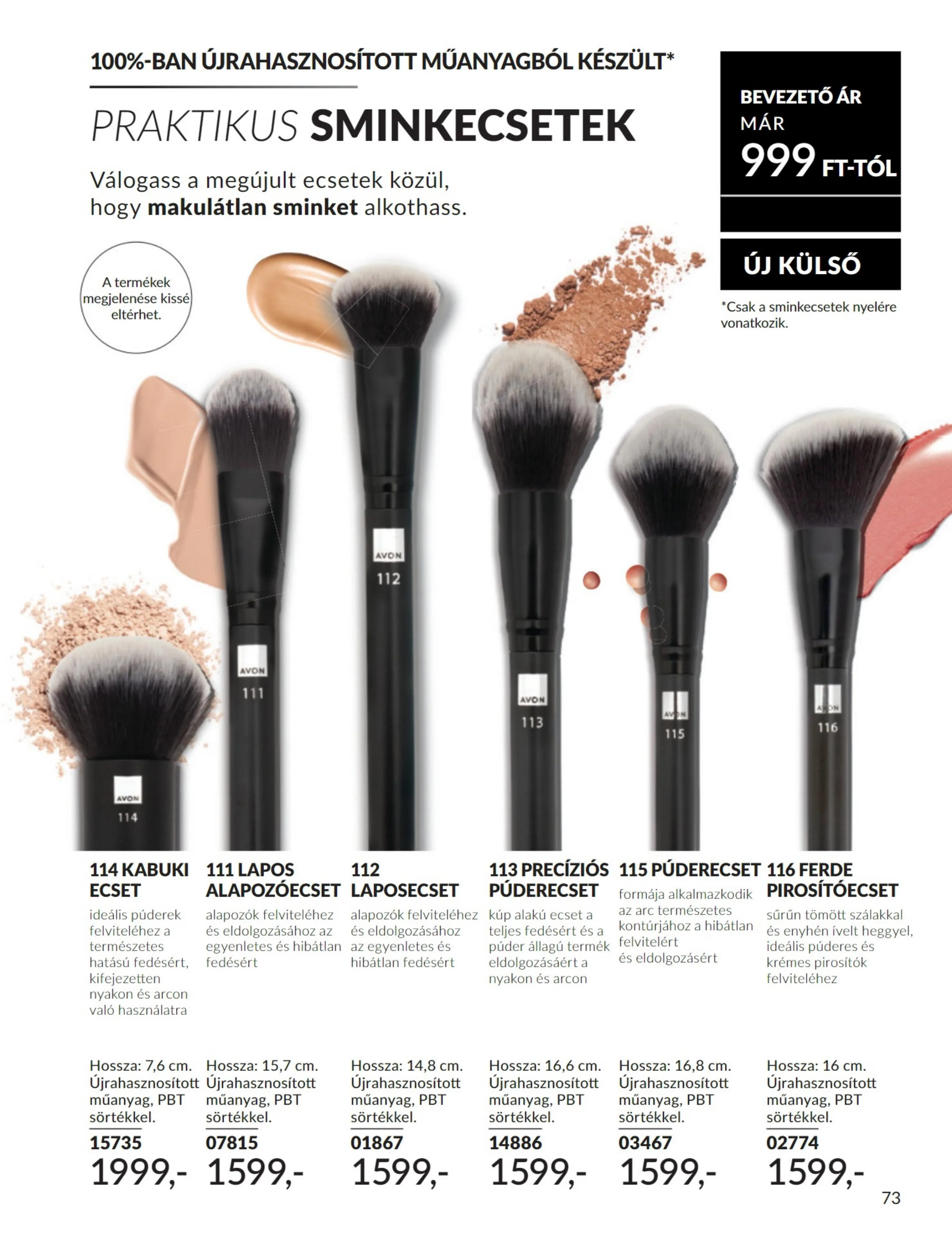 Avon akciós újság 08.01–08.31 – 73. oldal