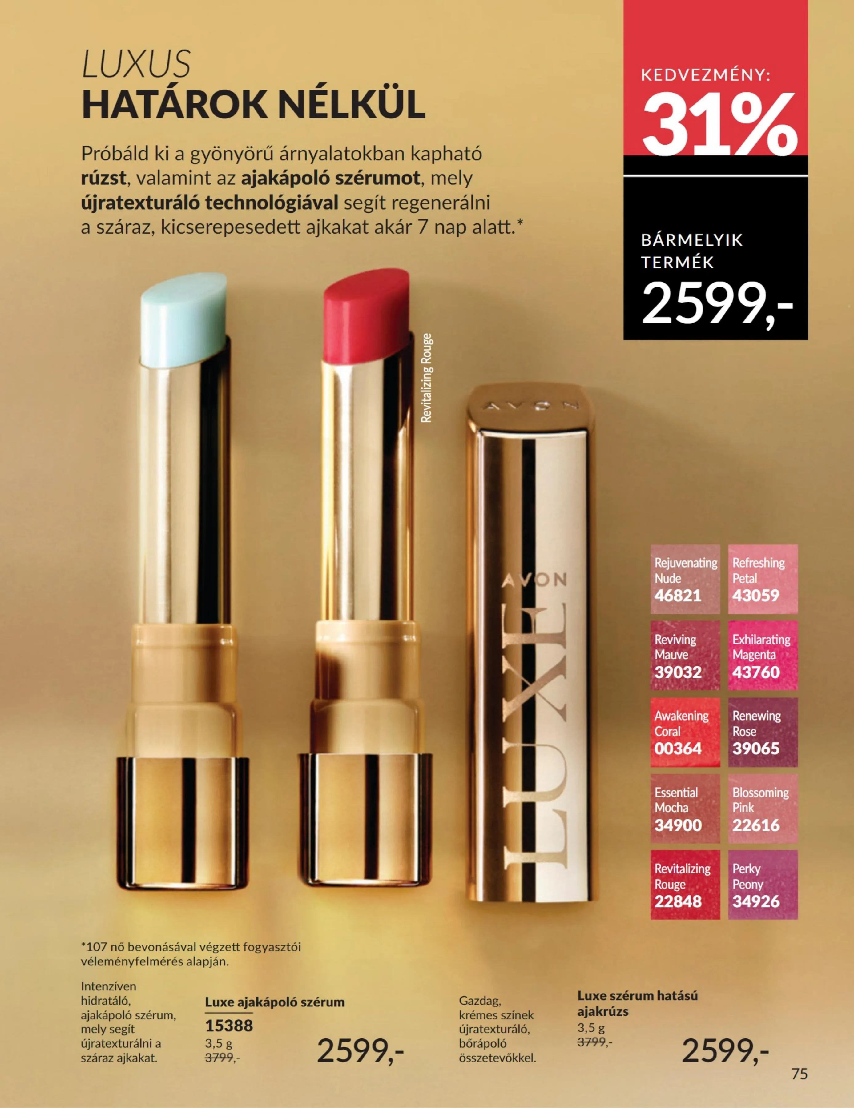 Avon akciós újság 08.01–08.31 – 75. oldal