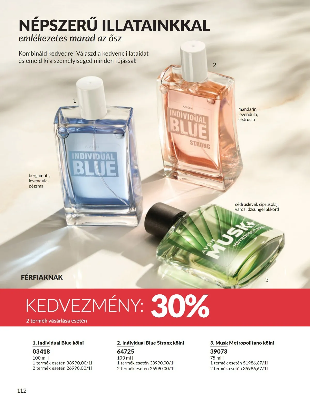 Avon akciós újság 09.01–09.30 – 112. oldal