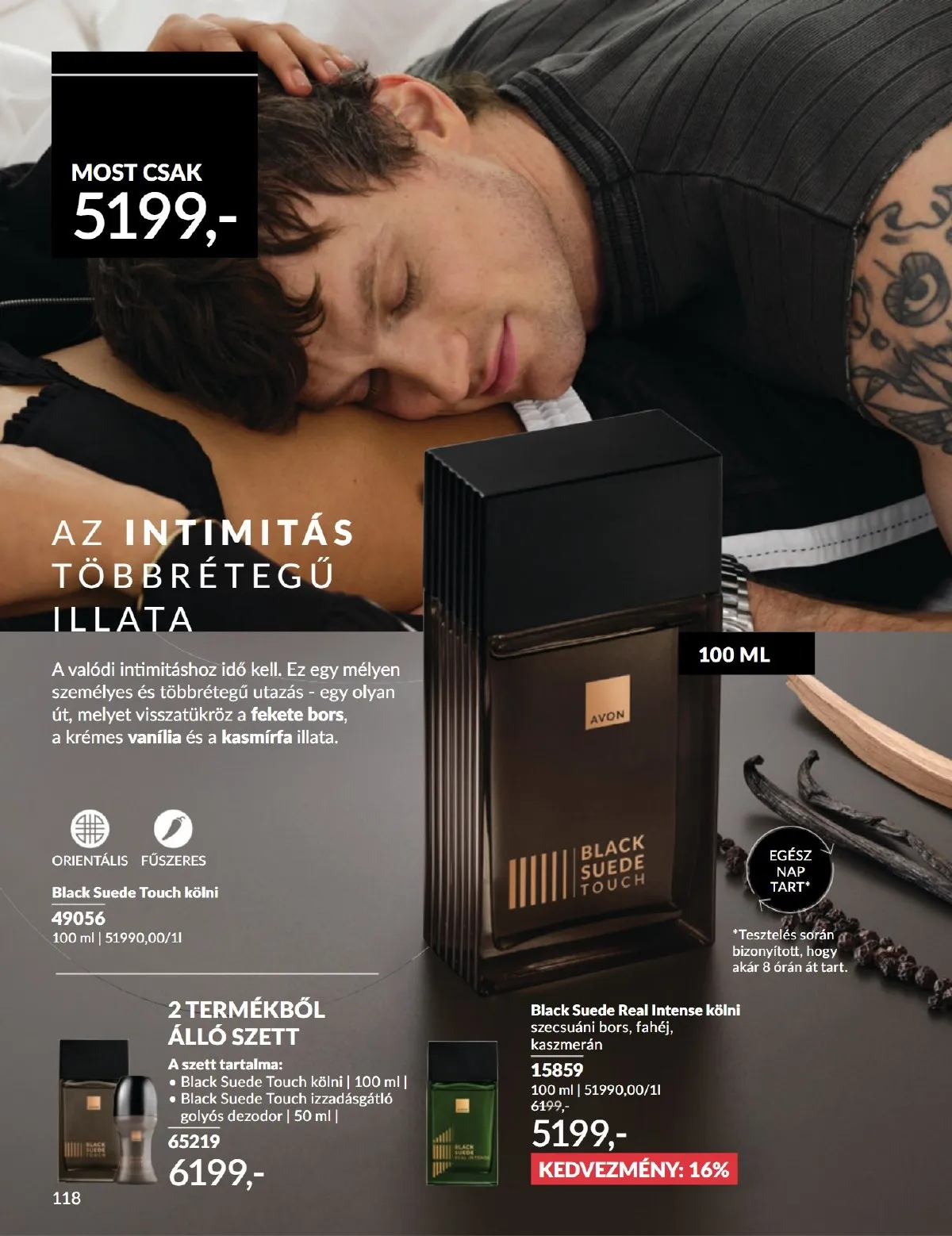Avon akciós újság 09.01–09.30 – 118. oldal