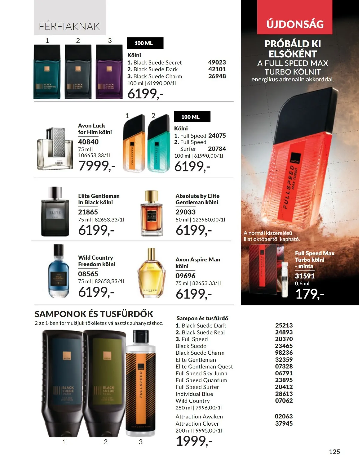 Avon akciós újság 09.01–09.30 – 125. oldal
