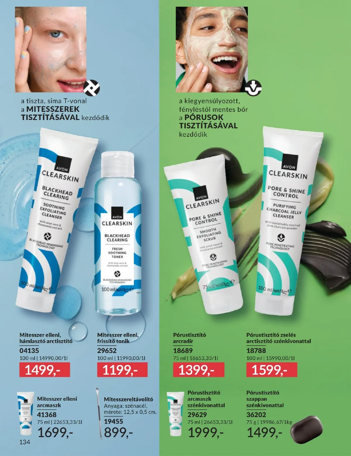 Avon akciós újság 09.01–09.30 – 134. oldal