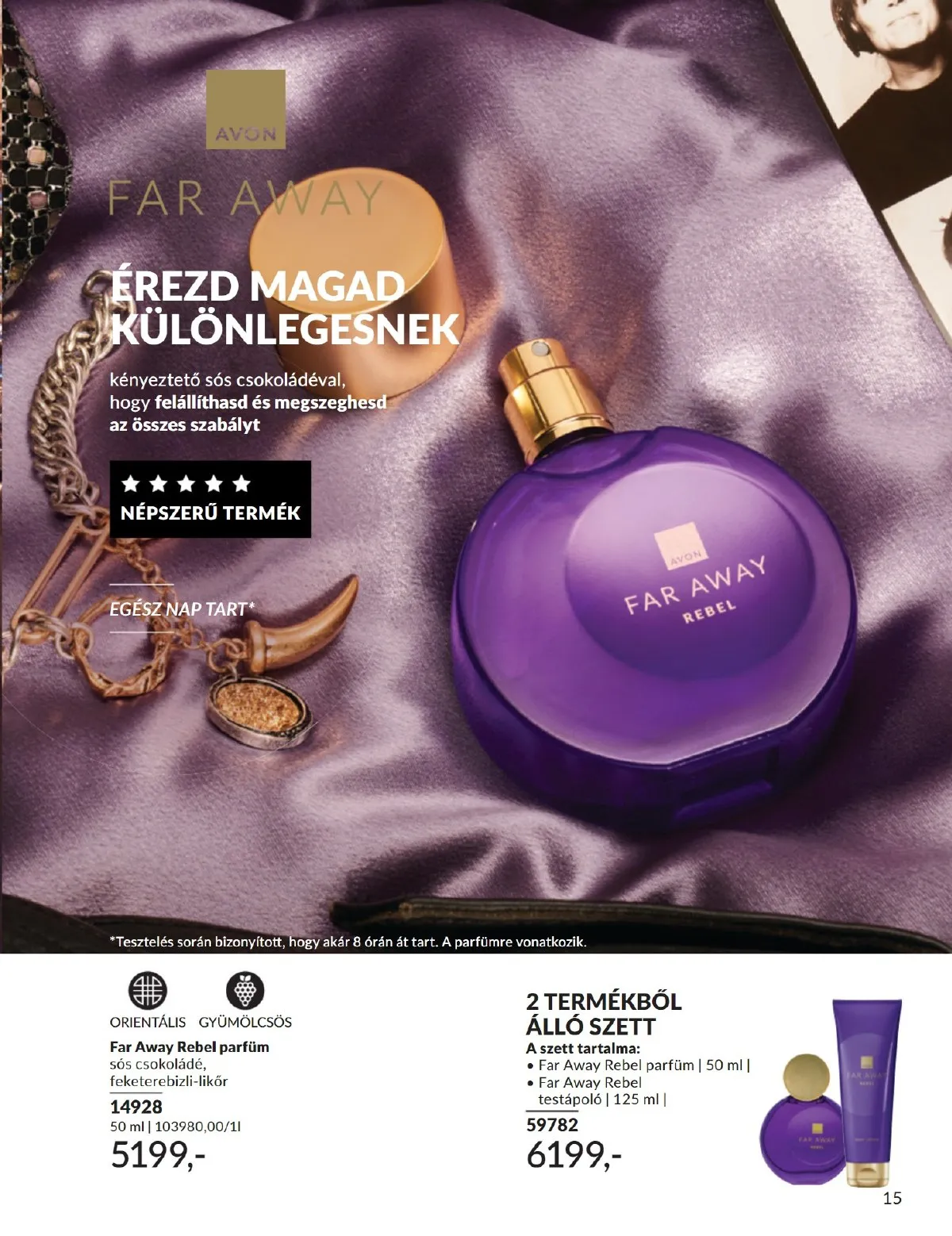 Avon akciós újság 09.01–09.30 – 15. oldal