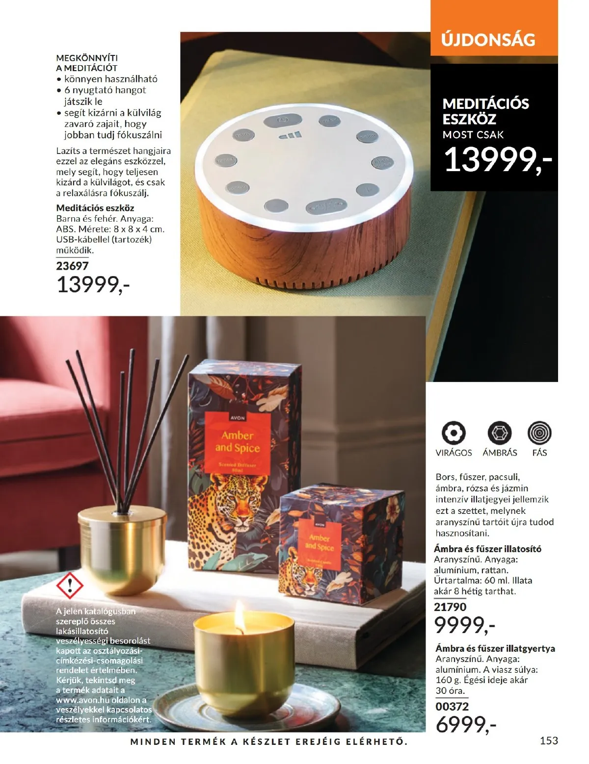 Avon akciós újság 09.01–09.30 – 153. oldal