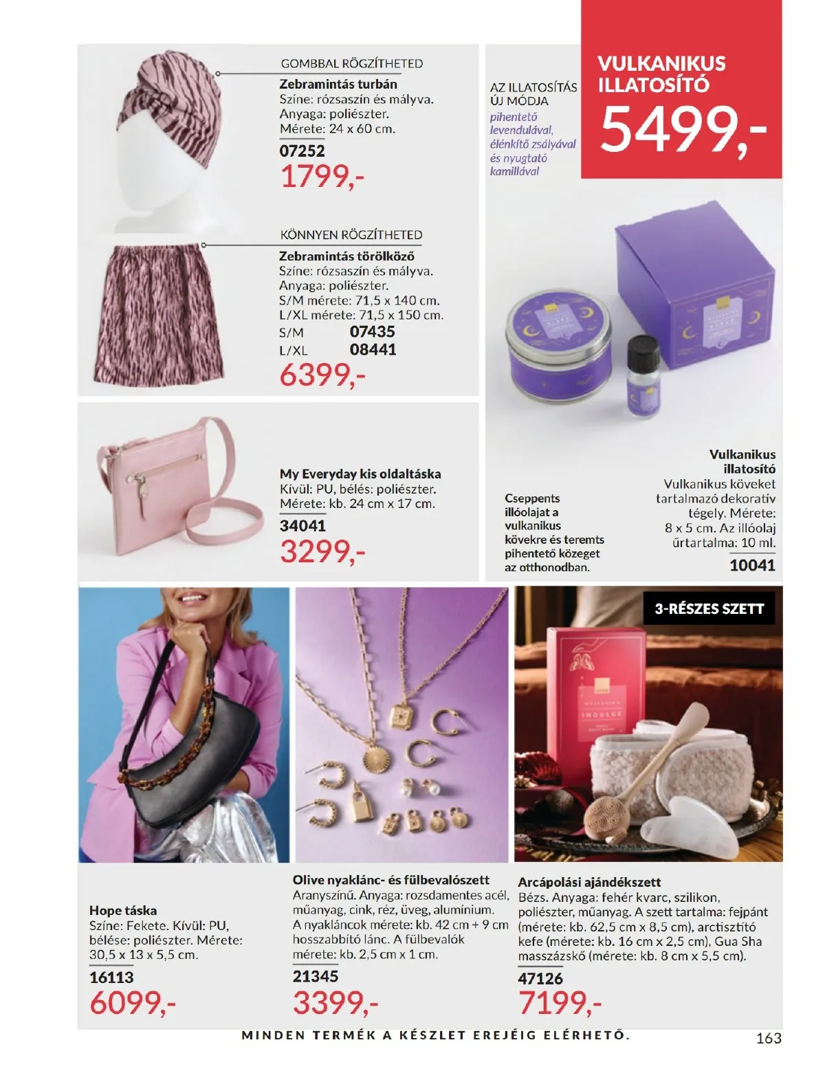 Avon akciós újság 09.01–09.30 – 163. oldal