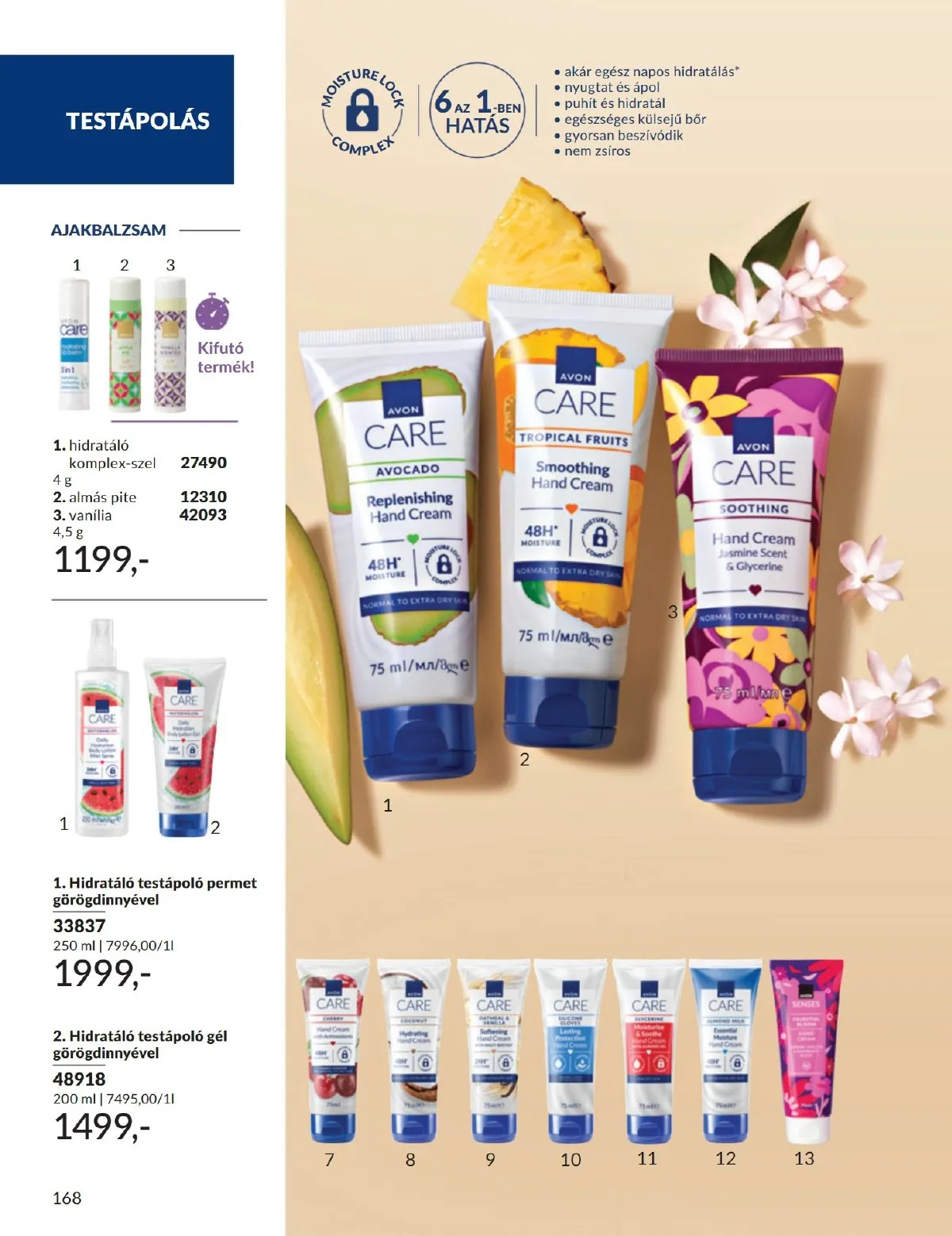 Avon akciós újság 09.01–09.30 – 168. oldal