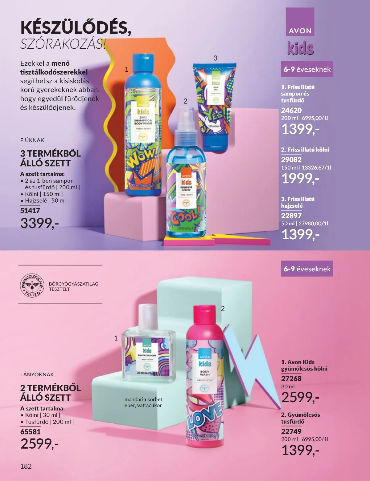 Avon akciós újság 09.01–09.30 – 182. oldal