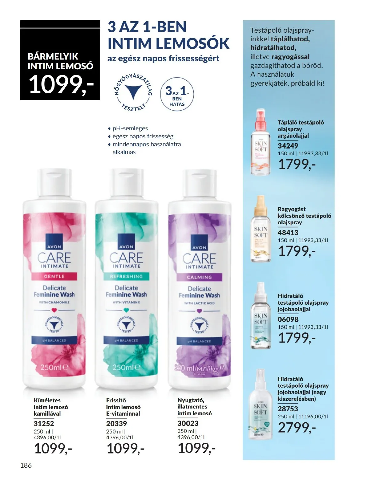 Avon akciós újság 09.01–09.30 – 186. oldal