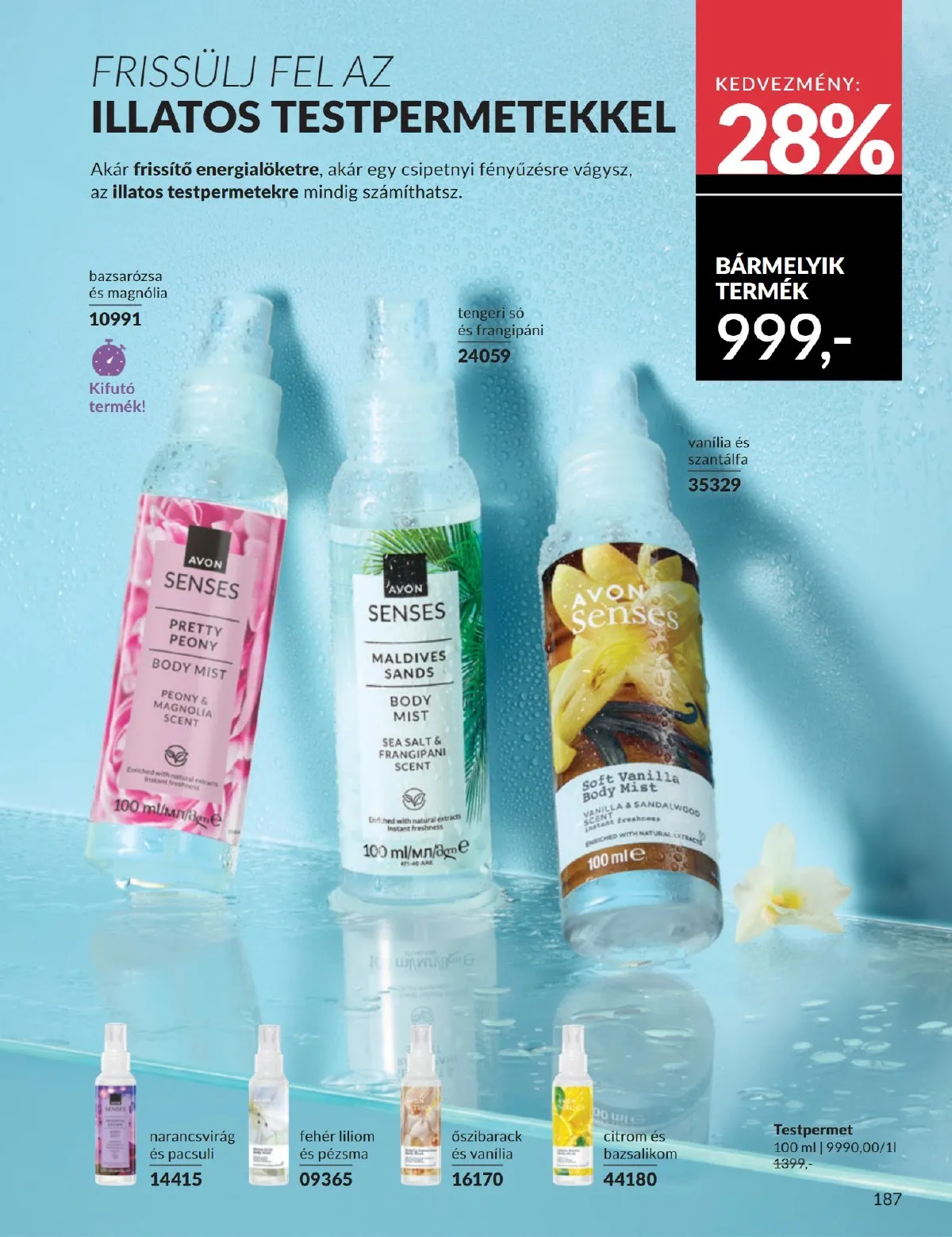 Avon akciós újság 09.01–09.30 – 187. oldal