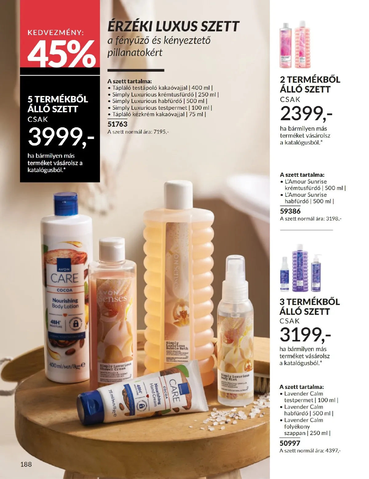 Avon akciós újság 09.01–09.30 – 188. oldal