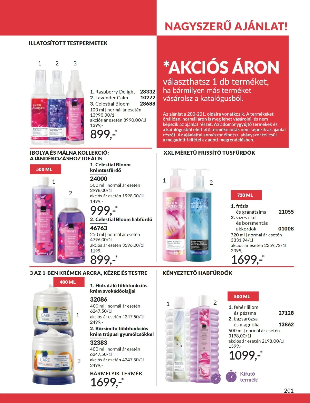 Avon akciós újság 09.01–09.30 – 201. oldal