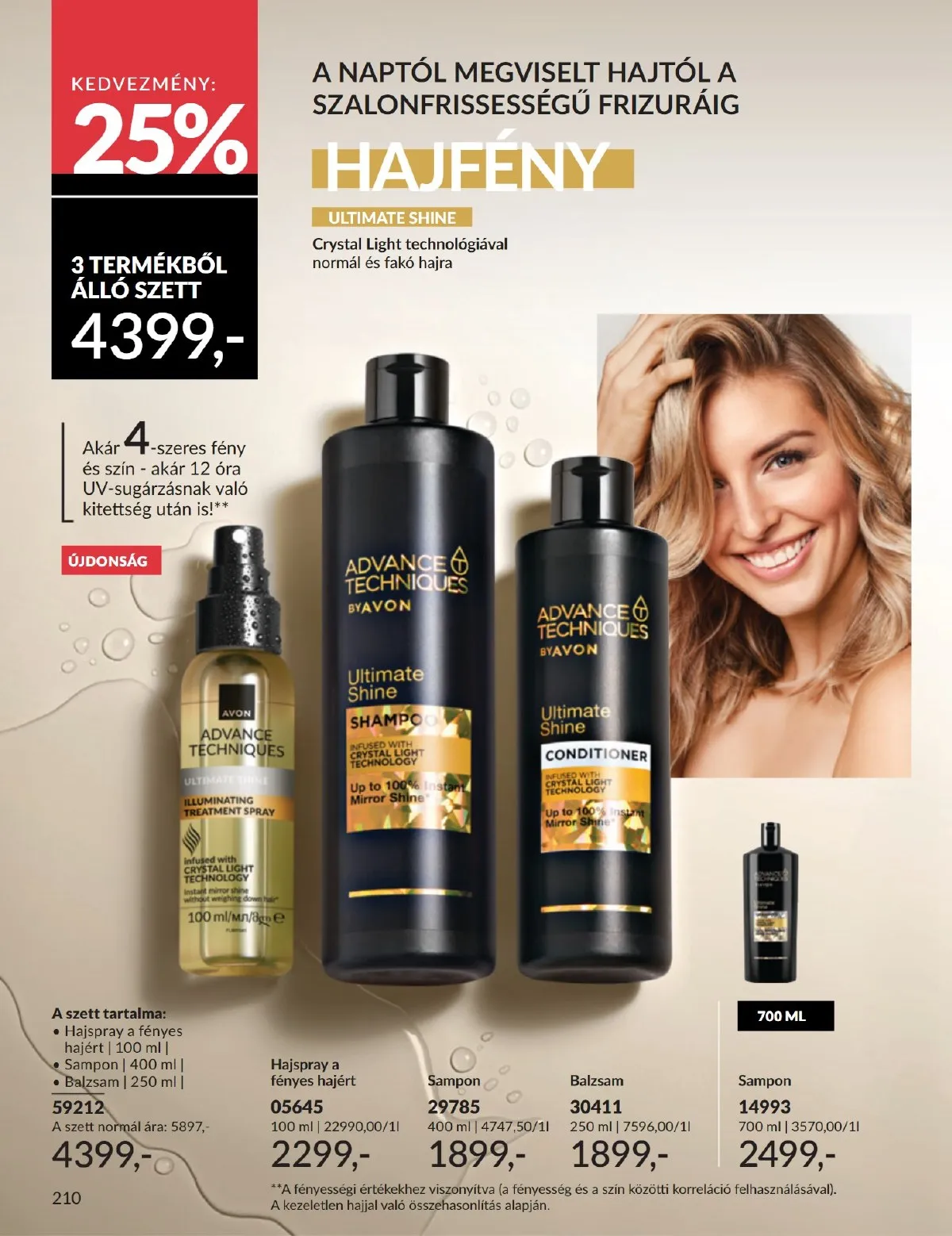 Avon akciós újság 09.01–09.30 – 210. oldal