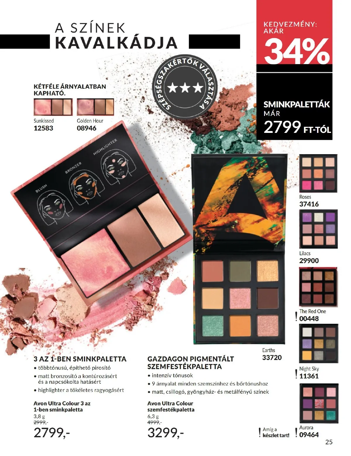 Avon akciós újság 09.01–09.30 – 25. oldal