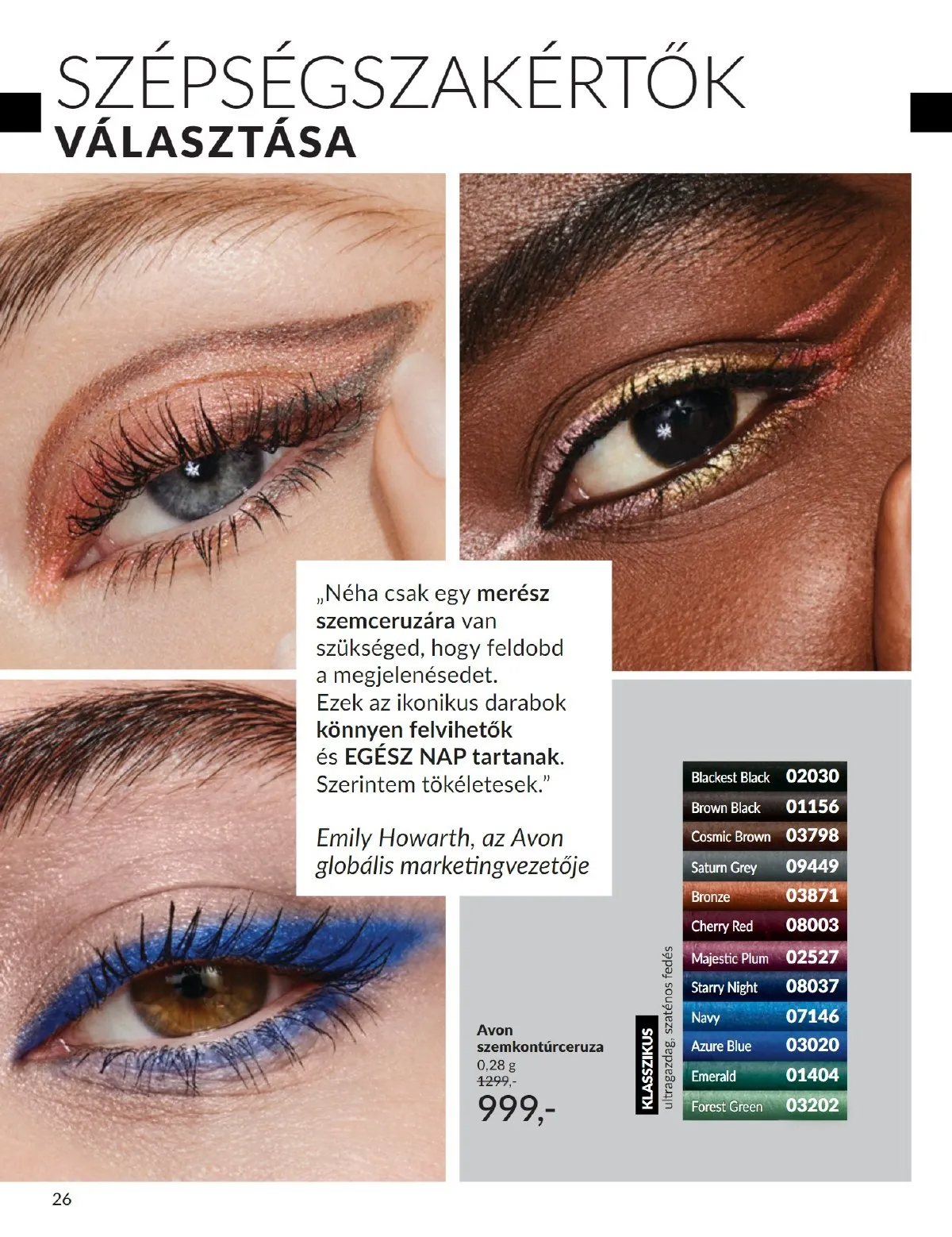 Avon akciós újság 09.01–09.30 – 26. oldal