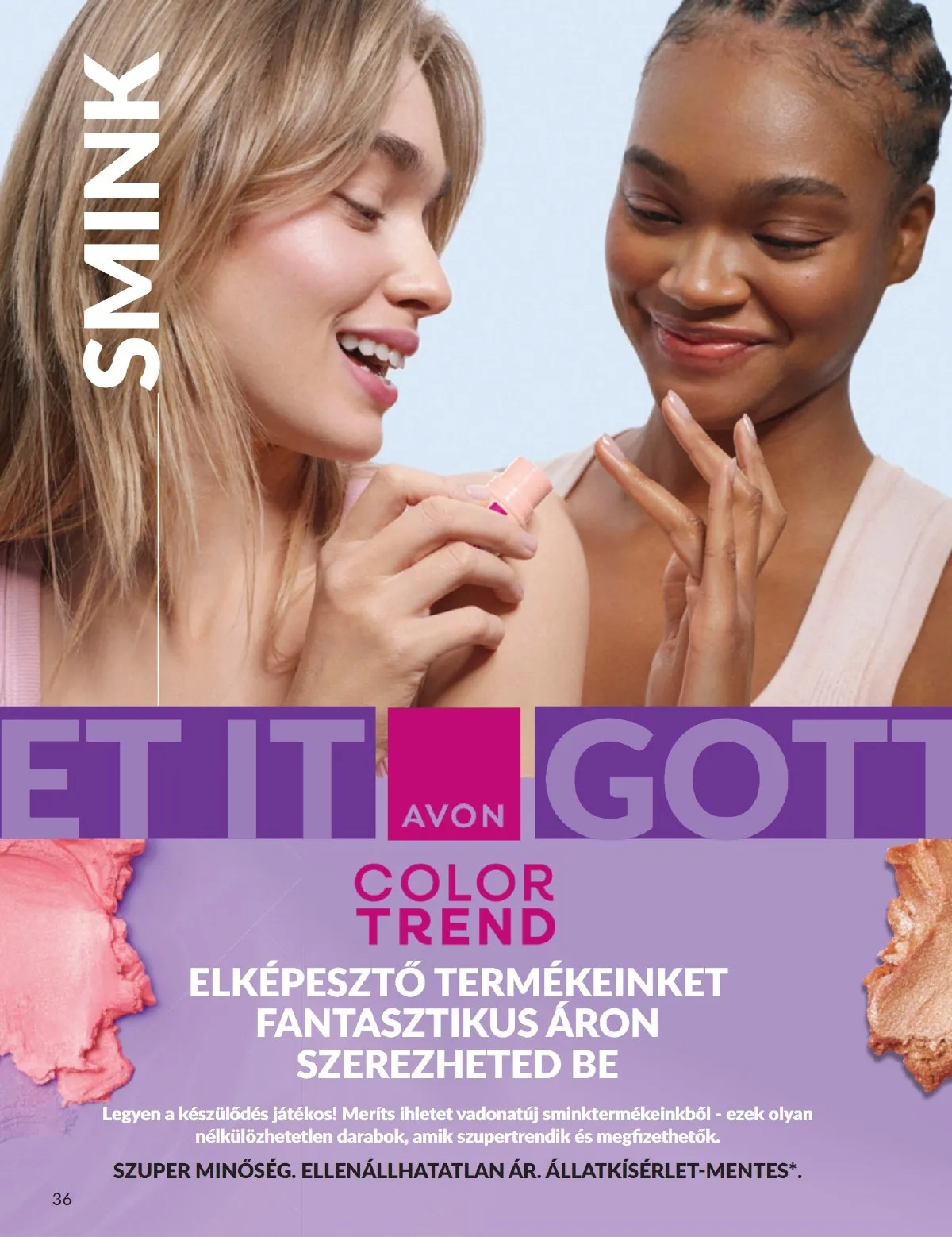 Avon akciós újság 09.01–09.30 – 36. oldal