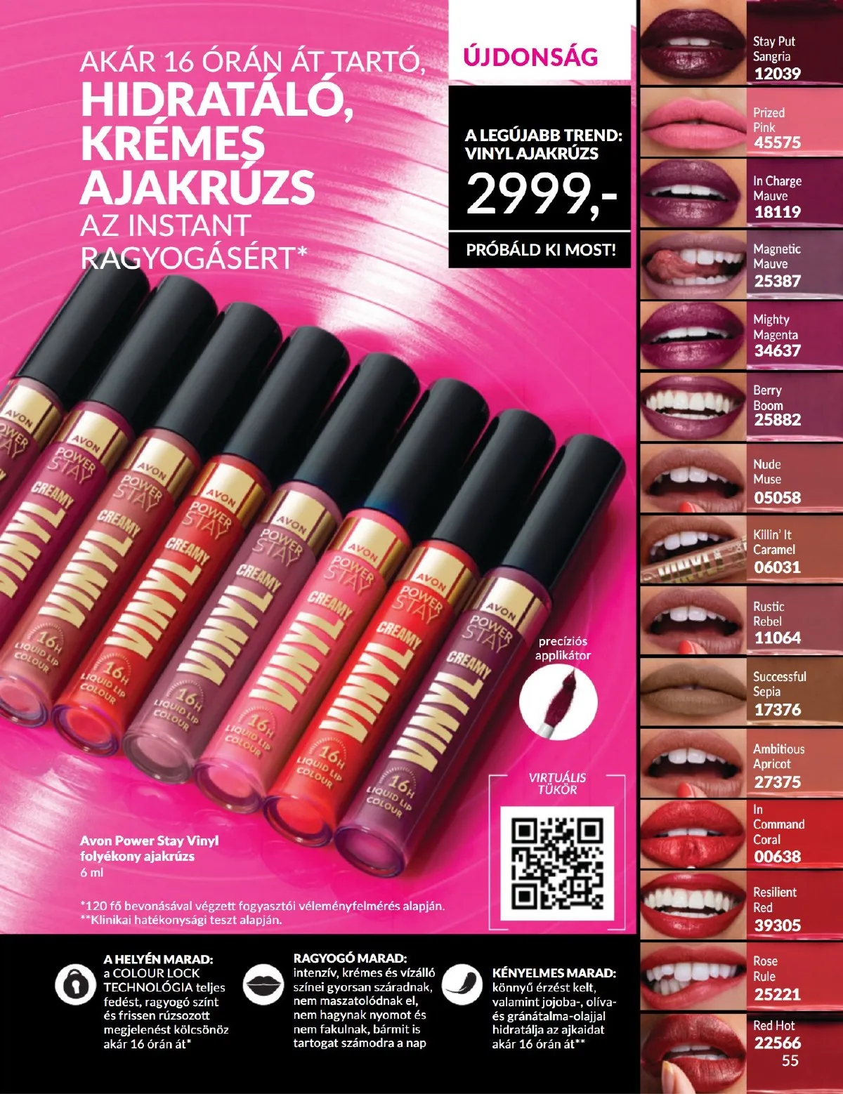 Avon akciós újság 09.01–09.30 – 55. oldal