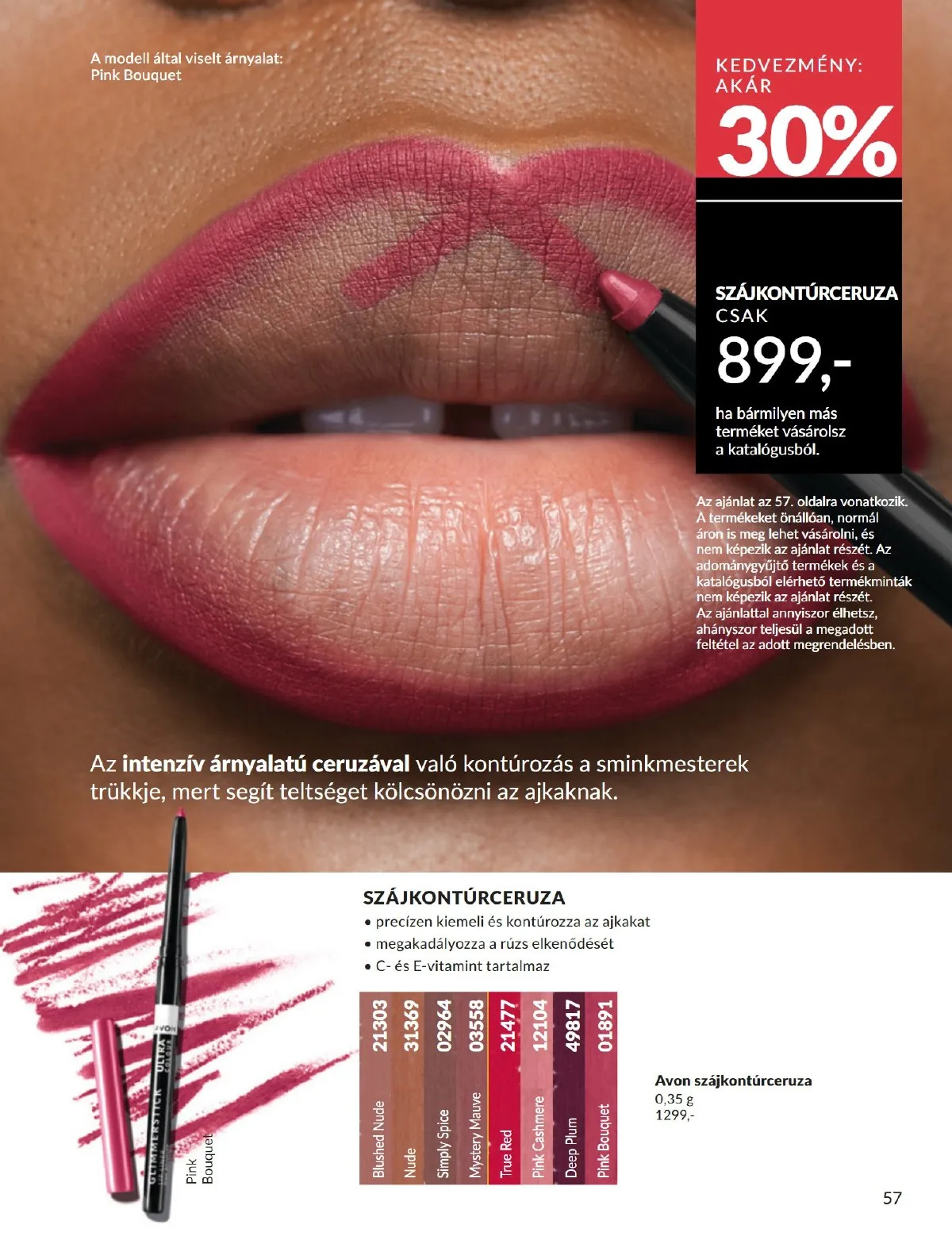 Avon akciós újság 09.01–09.30 – 57. oldal