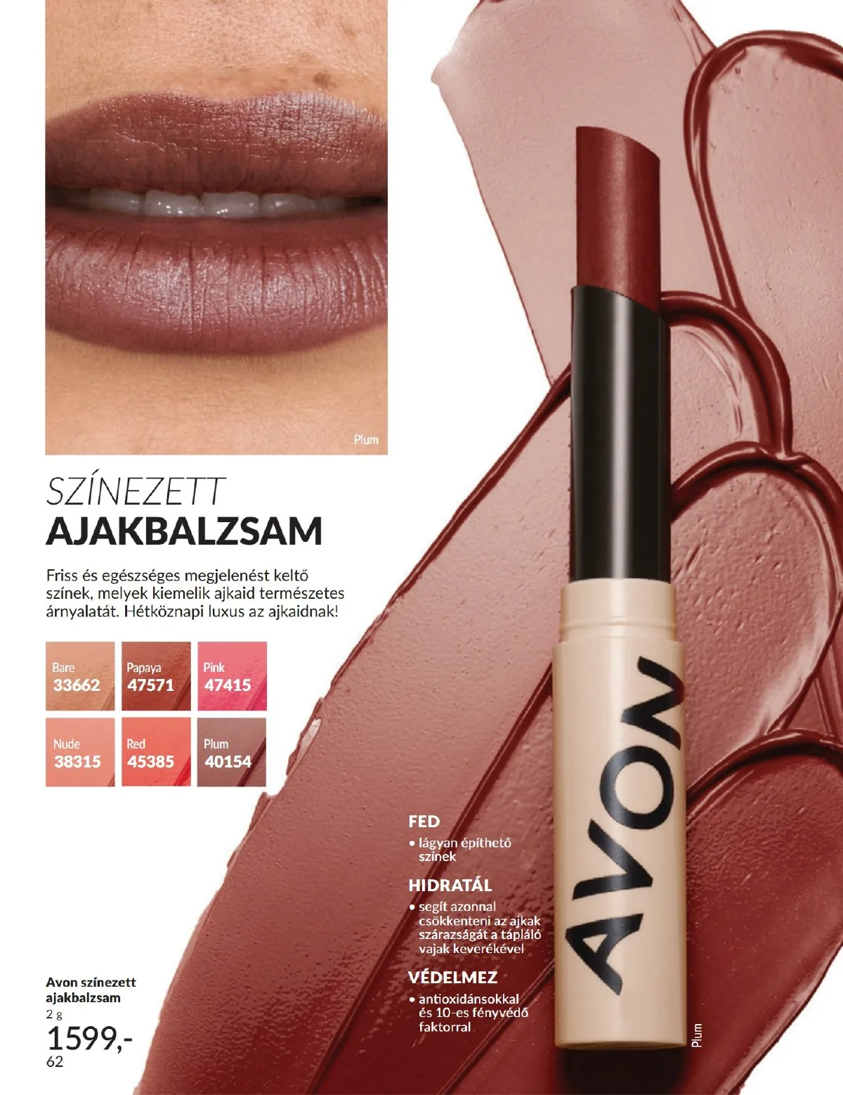 Avon akciós újság 09.01–09.30 – 62. oldal