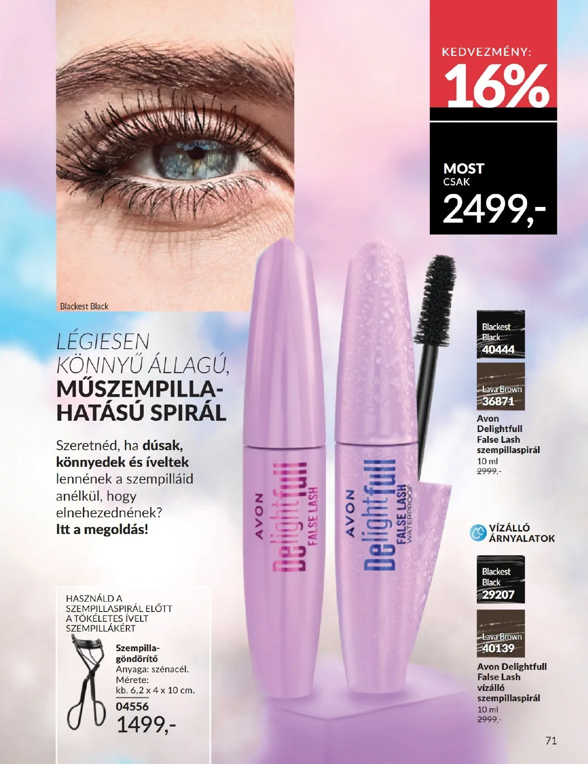 Avon akciós újság 09.01–09.30 – 71. oldal