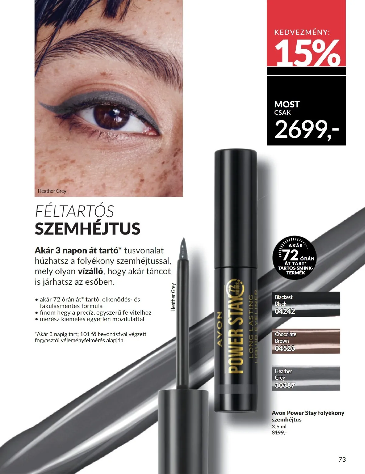 Avon akciós újság 09.01–09.30 – 73. oldal