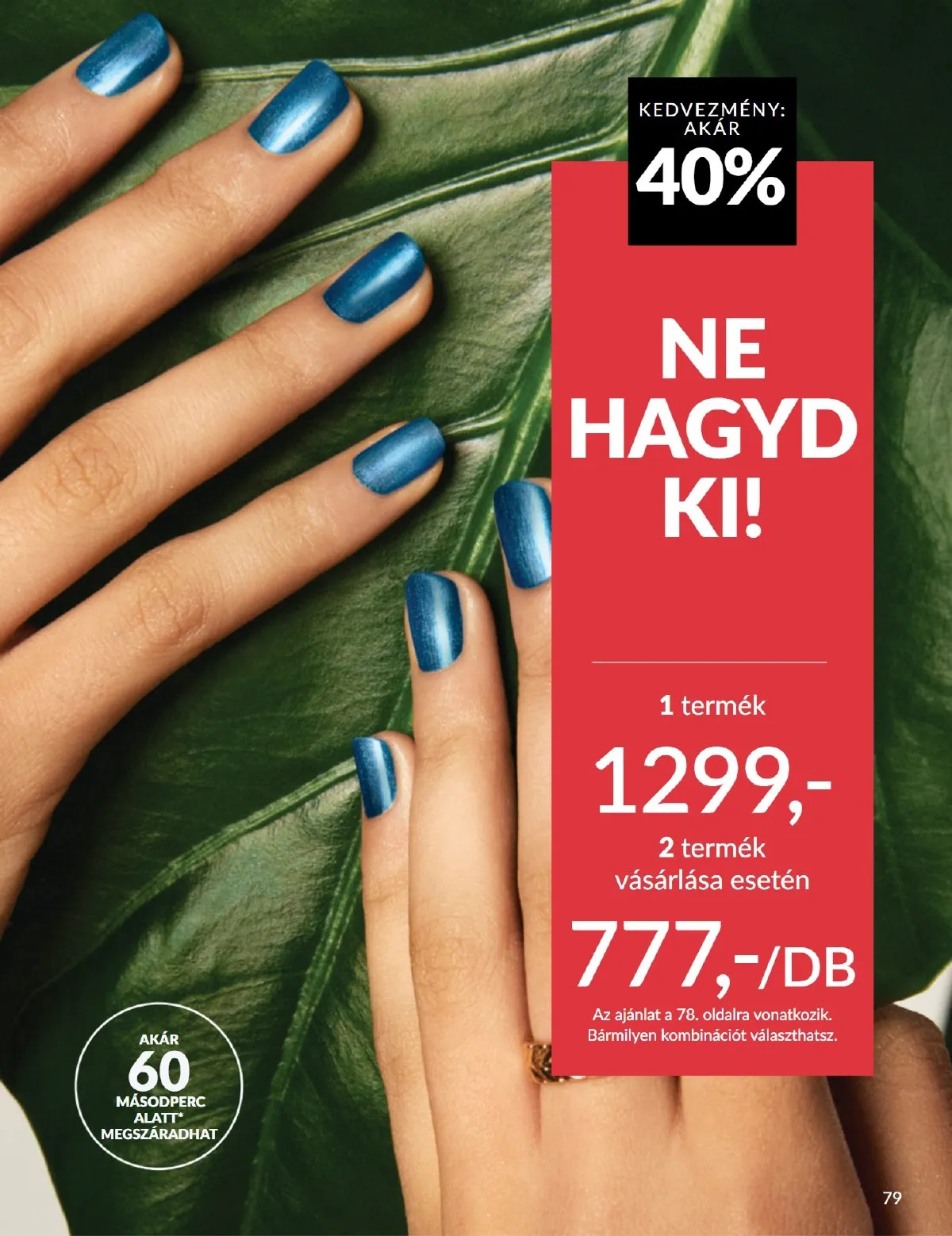 Avon akciós újság 09.01–09.30 – 79. oldal
