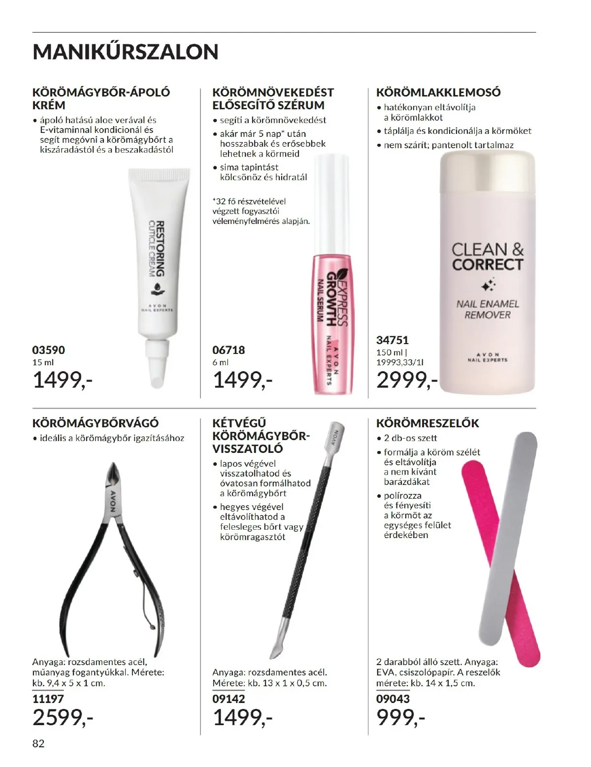 Avon akciós újság 09.01–09.30 – 82. oldal
