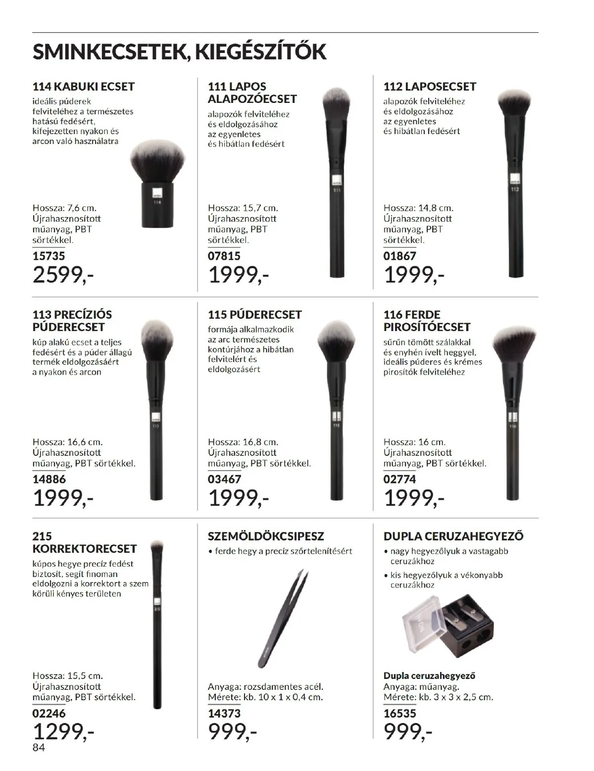Avon akciós újság 09.01–09.30 – 84. oldal