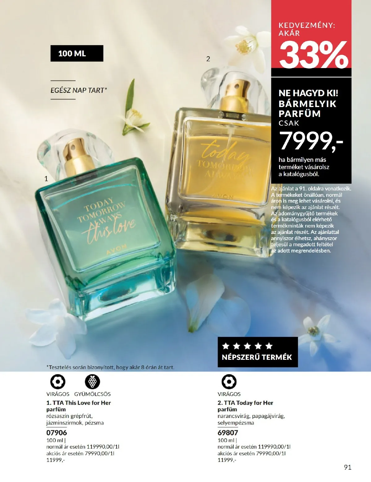 Avon akciós újság 09.01–09.30 – 91. oldal