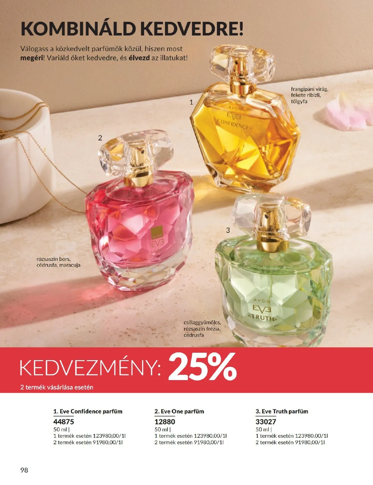 Avon akciós újság 09.01–09.30 – 98. oldal