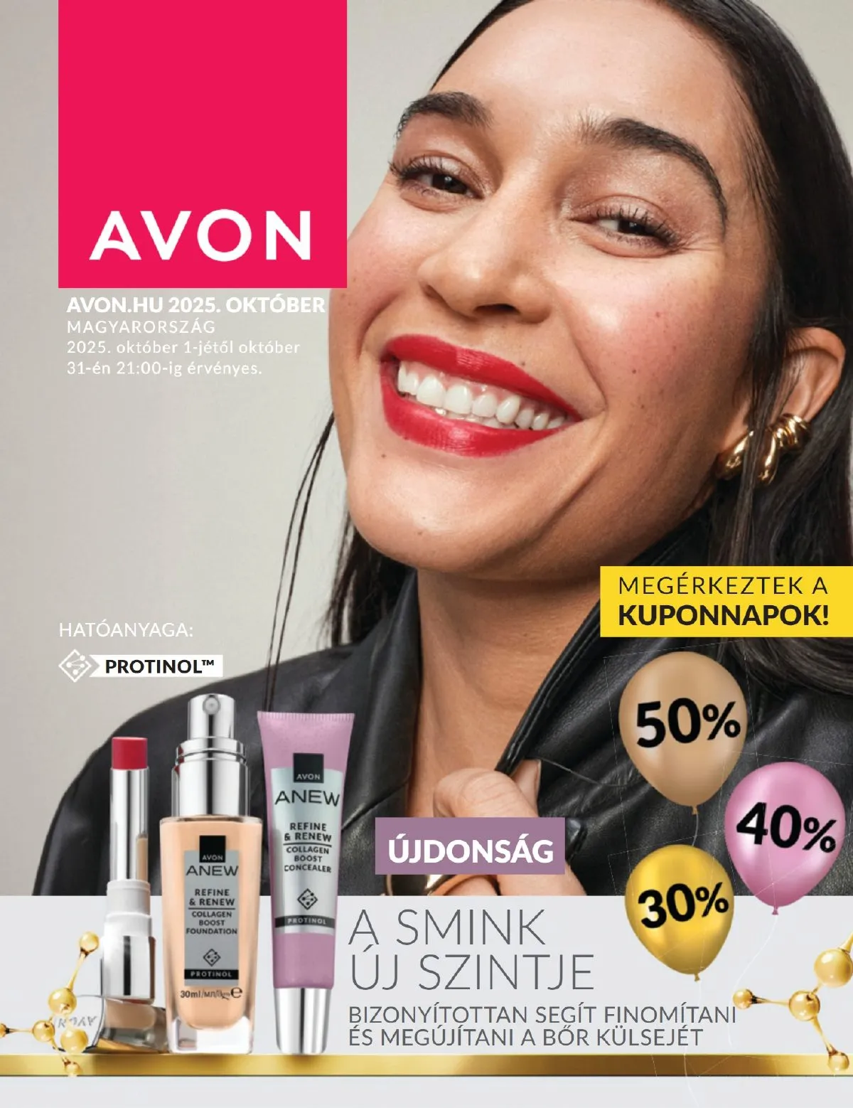 Avon akciós újság 10.01–10.31
