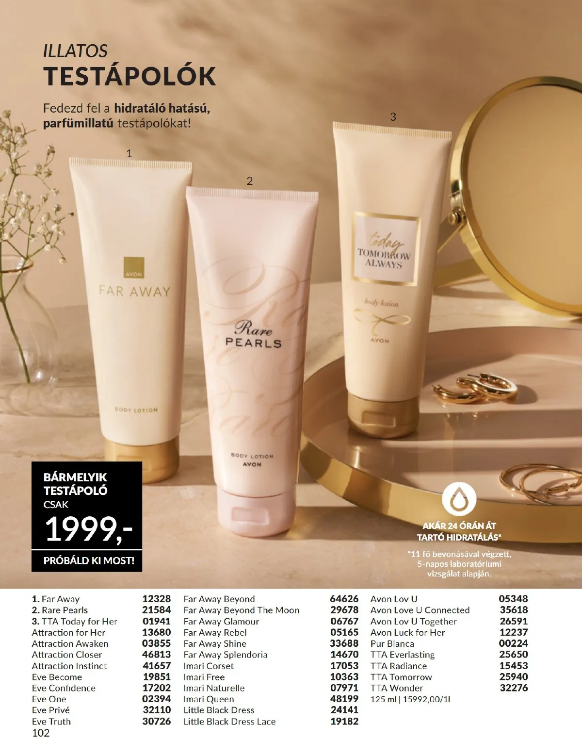 Avon akciós újság 10.01–10.31 – 102. oldal